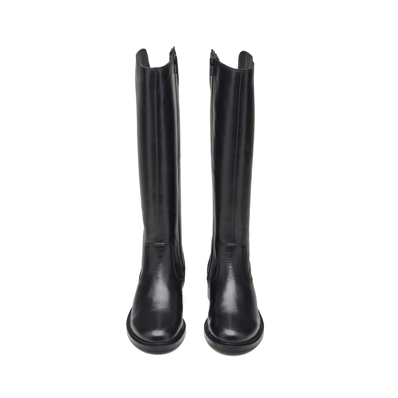 Elena Womens Knee High Leather Boot sold by Allonsi product image thumbnail 2