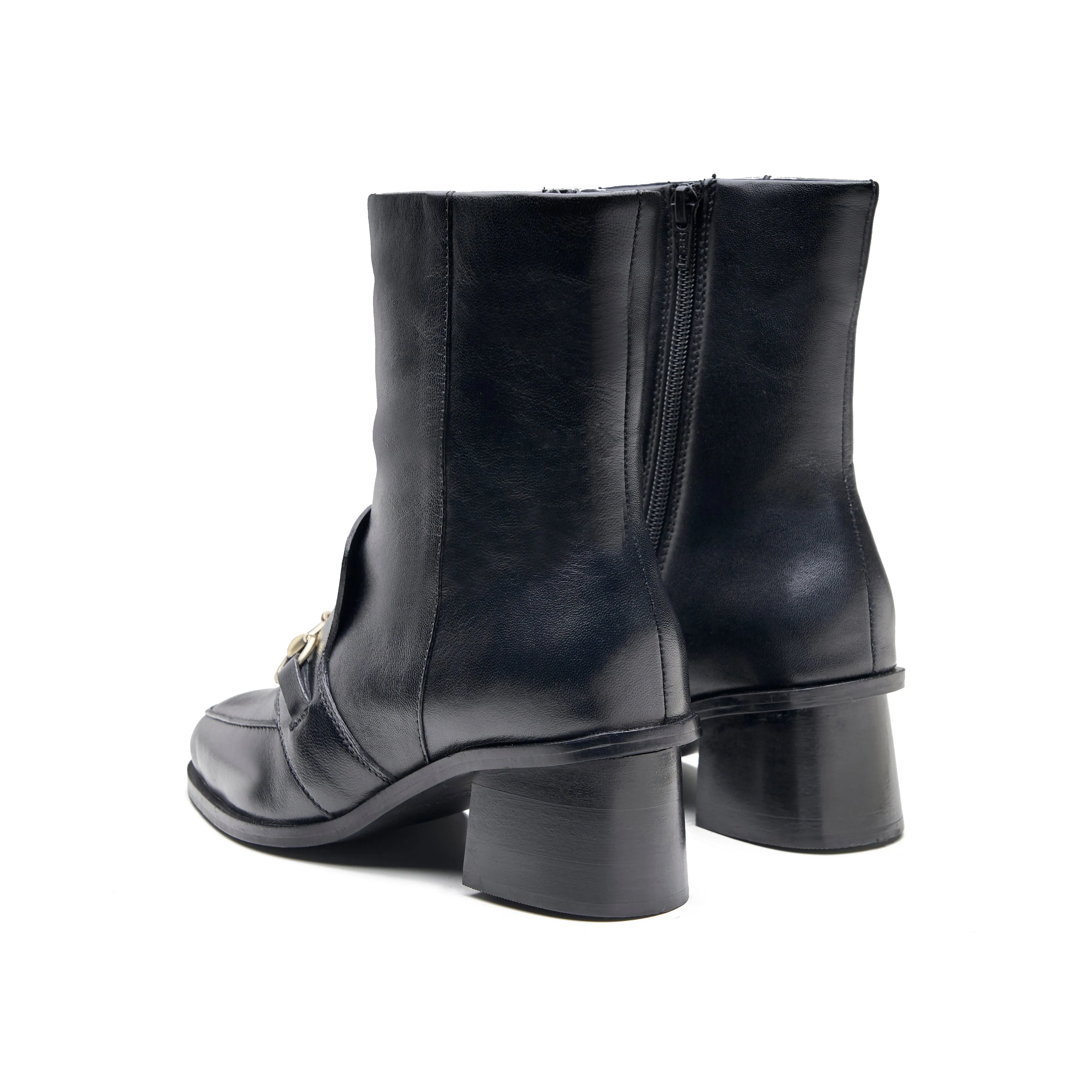 Amelie Womens Ankle Leather Boot sold by Allonsi product image thumbnail 3