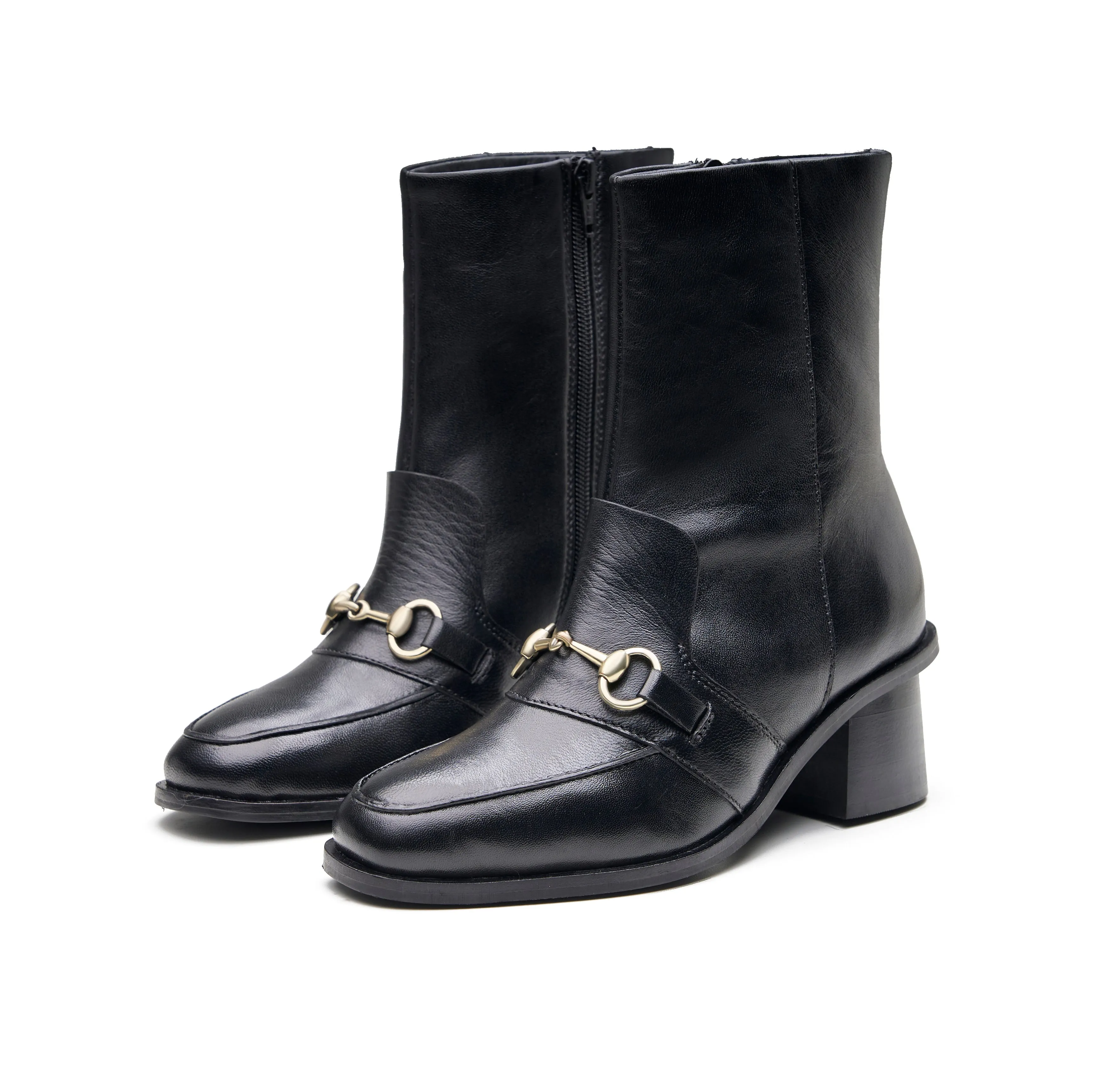 Amelie Womens Ankle Leather Boot sold by Allonsi