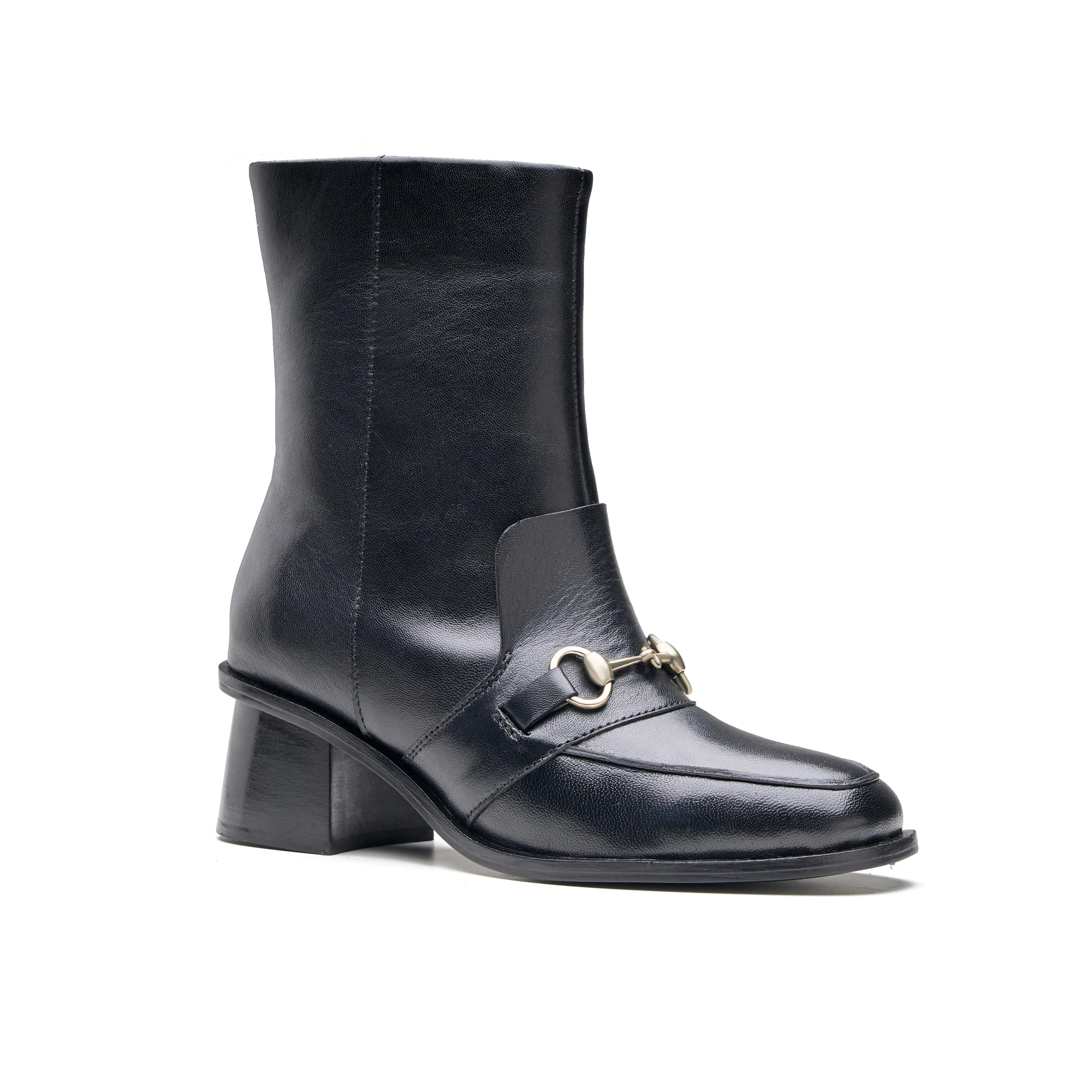 Amelie Womens Ankle Leather Boot sold by Allonsi product image thumbnail 4