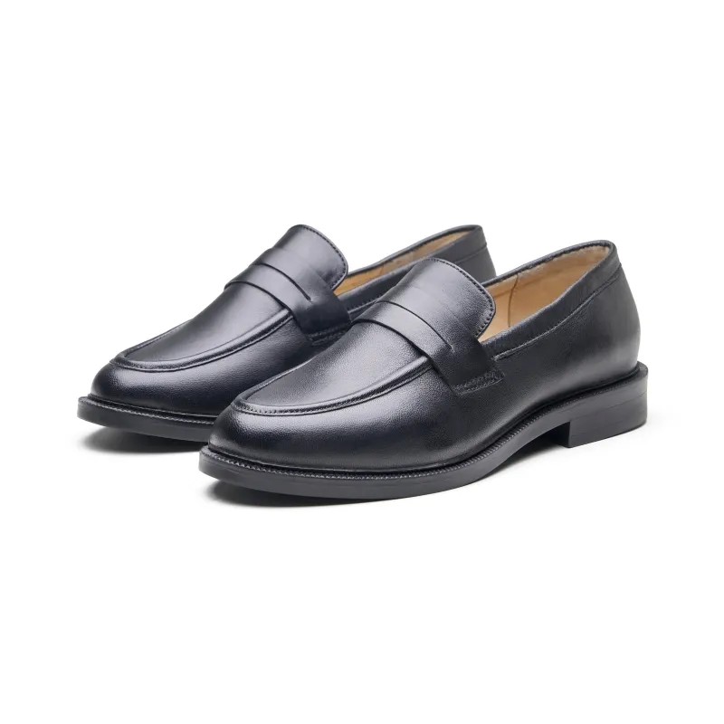 Gisele Womens Leather Loafer made by Allonsi