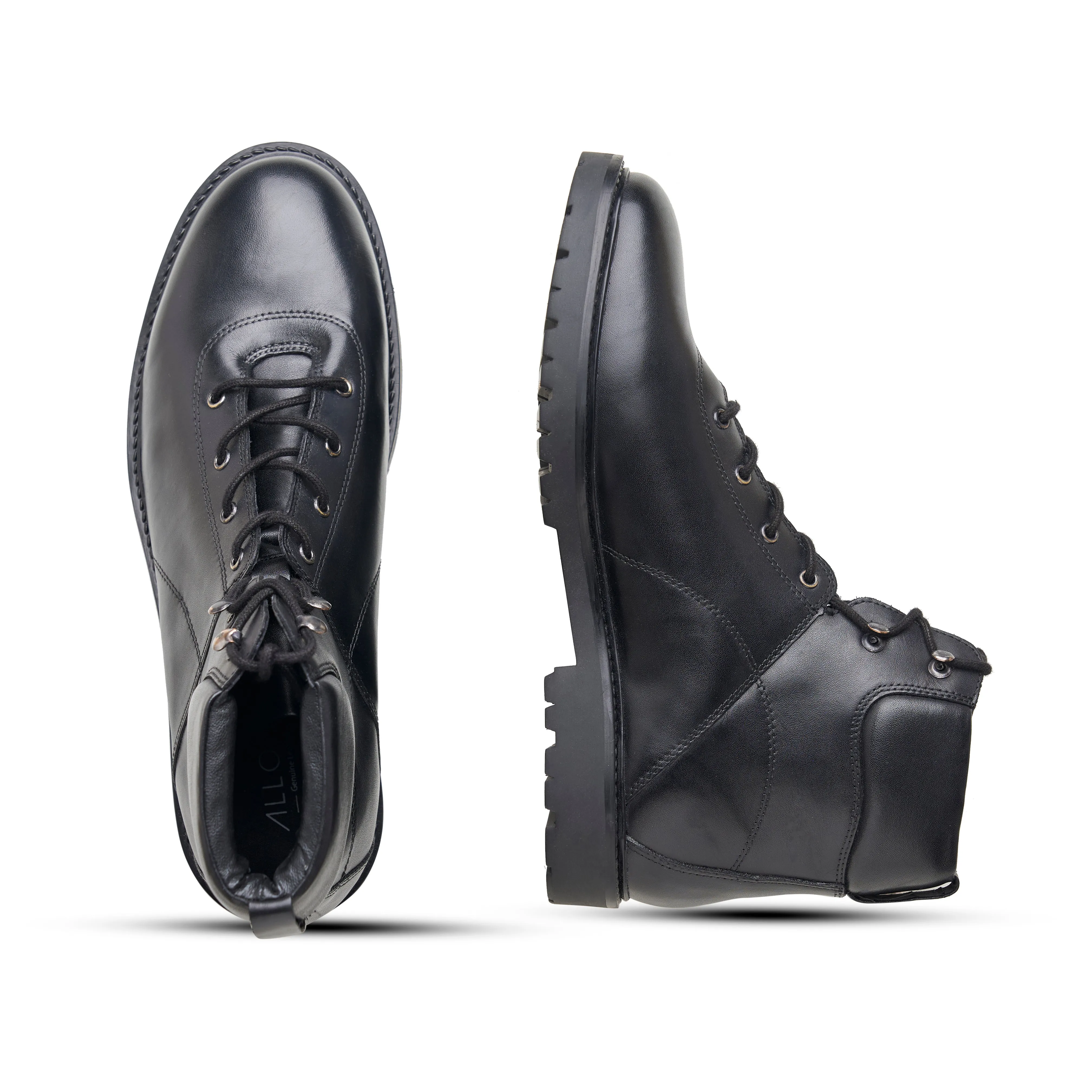 Kian Leather Combat Boot sold by Allonsi product image thumbnail 3