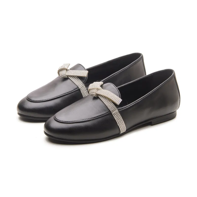 Ariana Womens Formal Loafers made by Allonsi