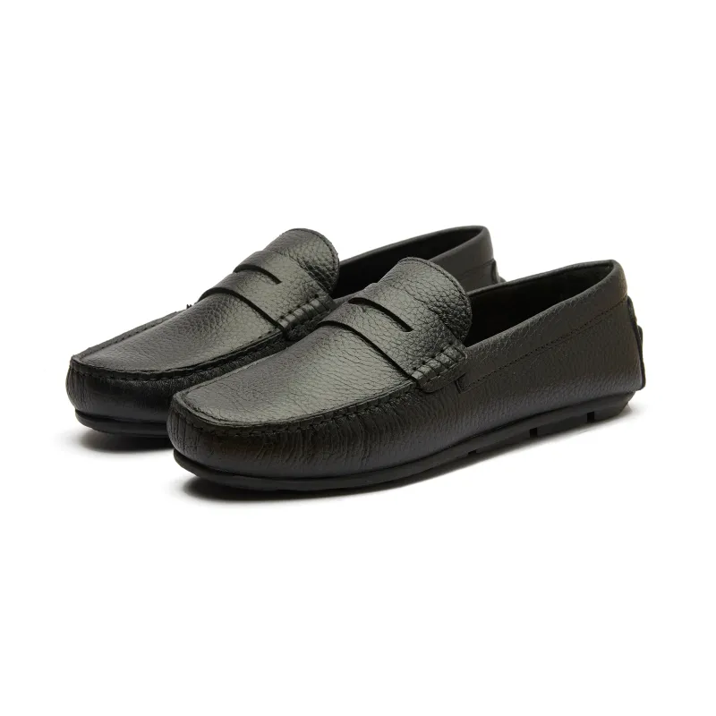 Supple Classic Penny Driving Loafers made by Allonsi
