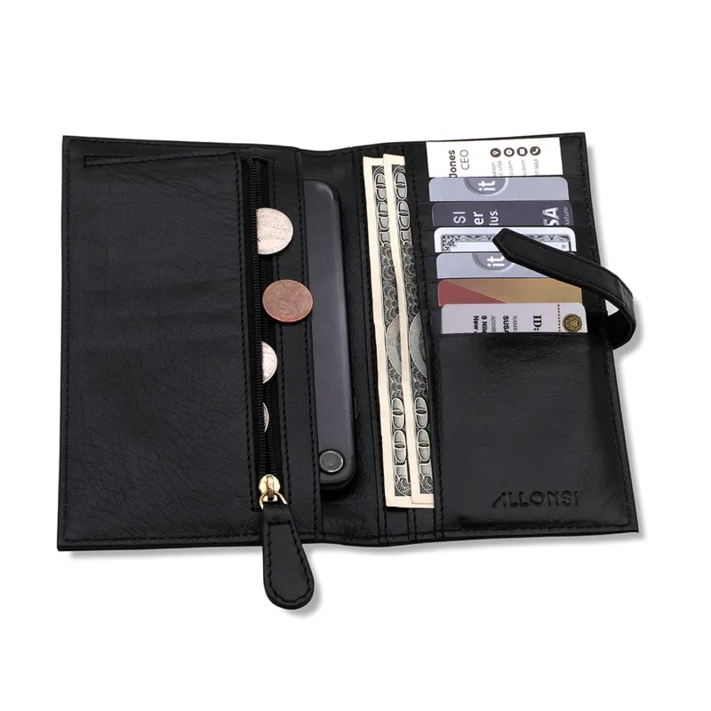 Safekeeper Women's Slim Card Wallet made by Allonsi