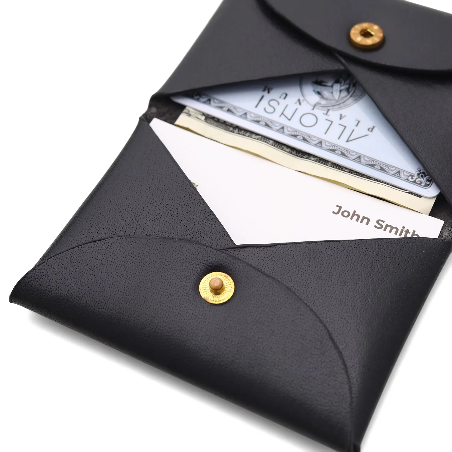 Twin Pocket Card Holder Wallet sold by Allonsi product image thumbnail 5