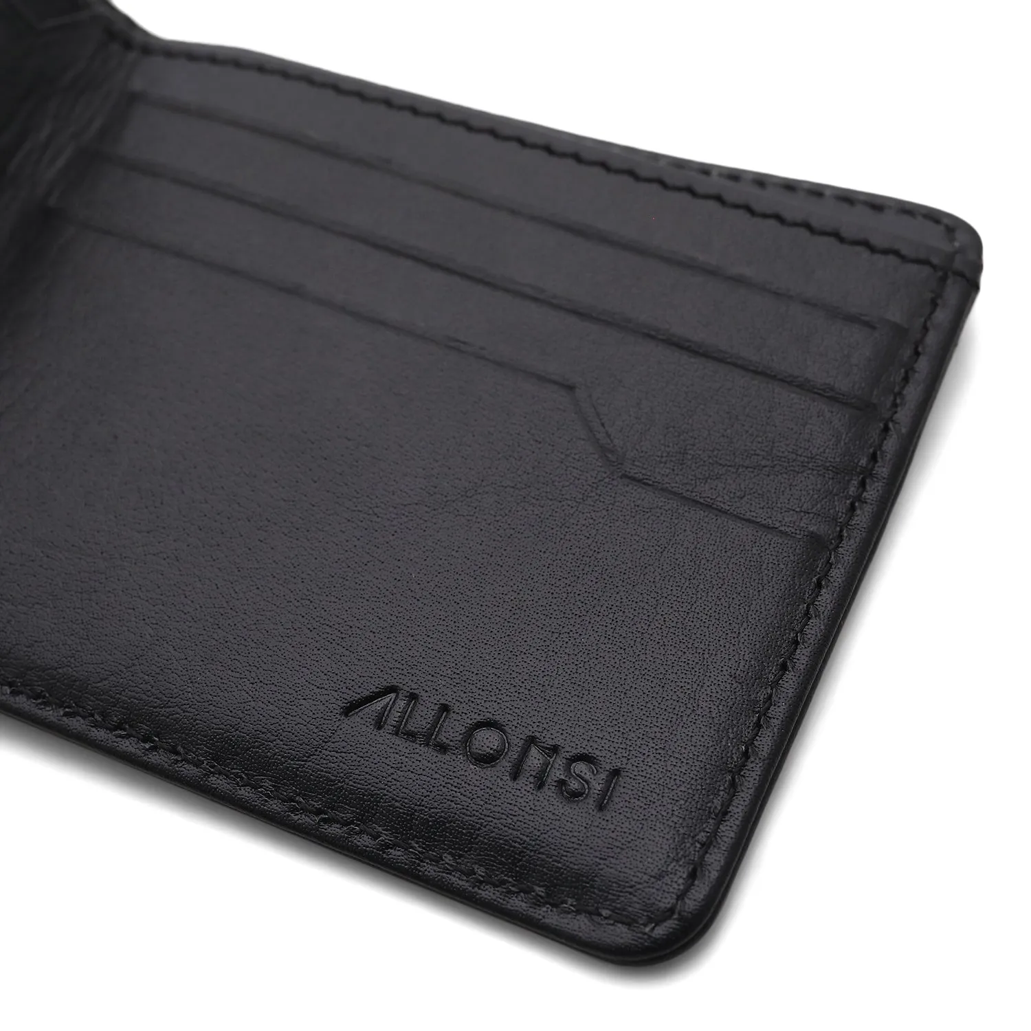 Slate Men's Classic Bifold Wallet sold by Allonsi product image thumbnail 4