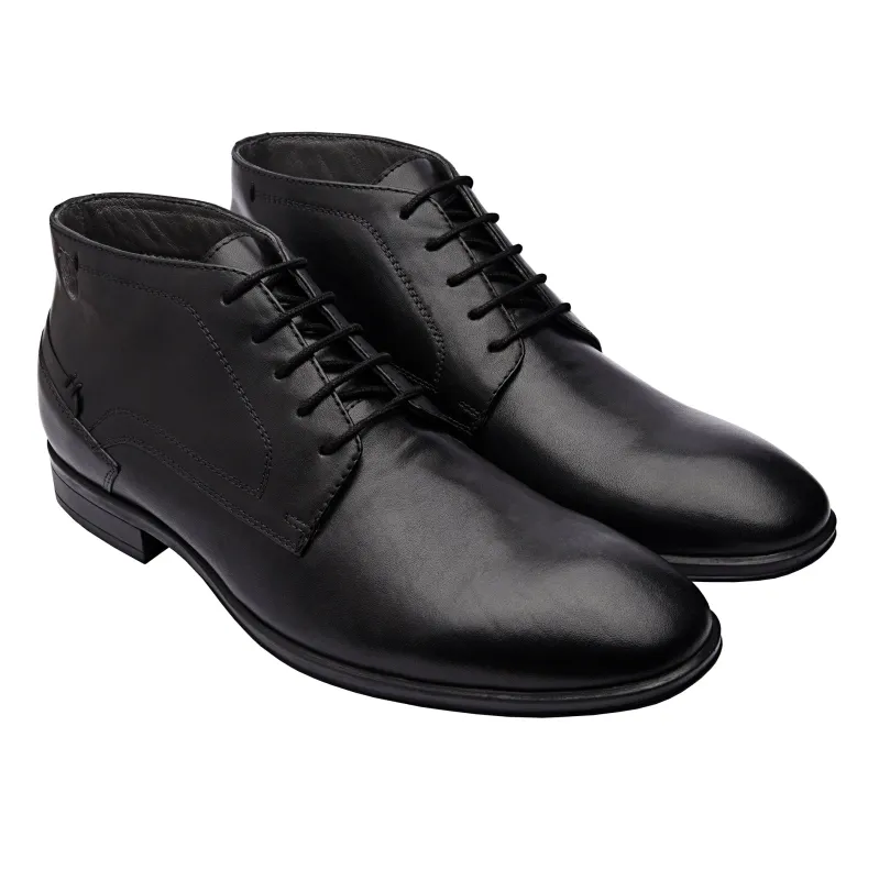 Welton Goodyear Welted Cap Toe Combot Dress Boots made by Allonsi
