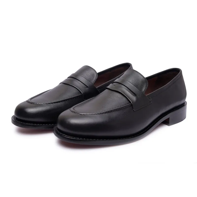 James Goodyear Welted Formal Penny Loafers made by Allonsi