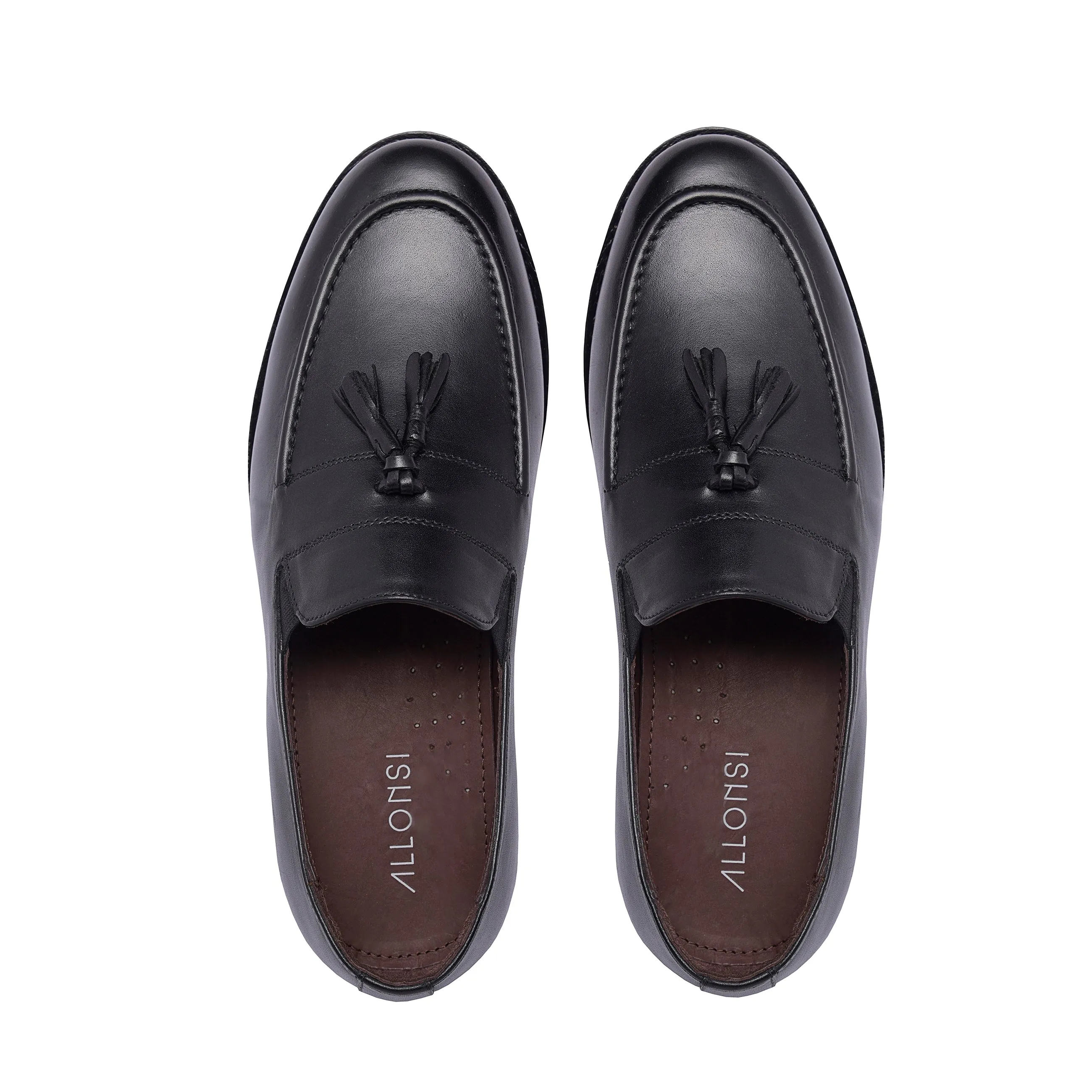 Jager Goodyear Welted Formal Tassel Penny Loafers sold by Allonsi product image thumbnail 2