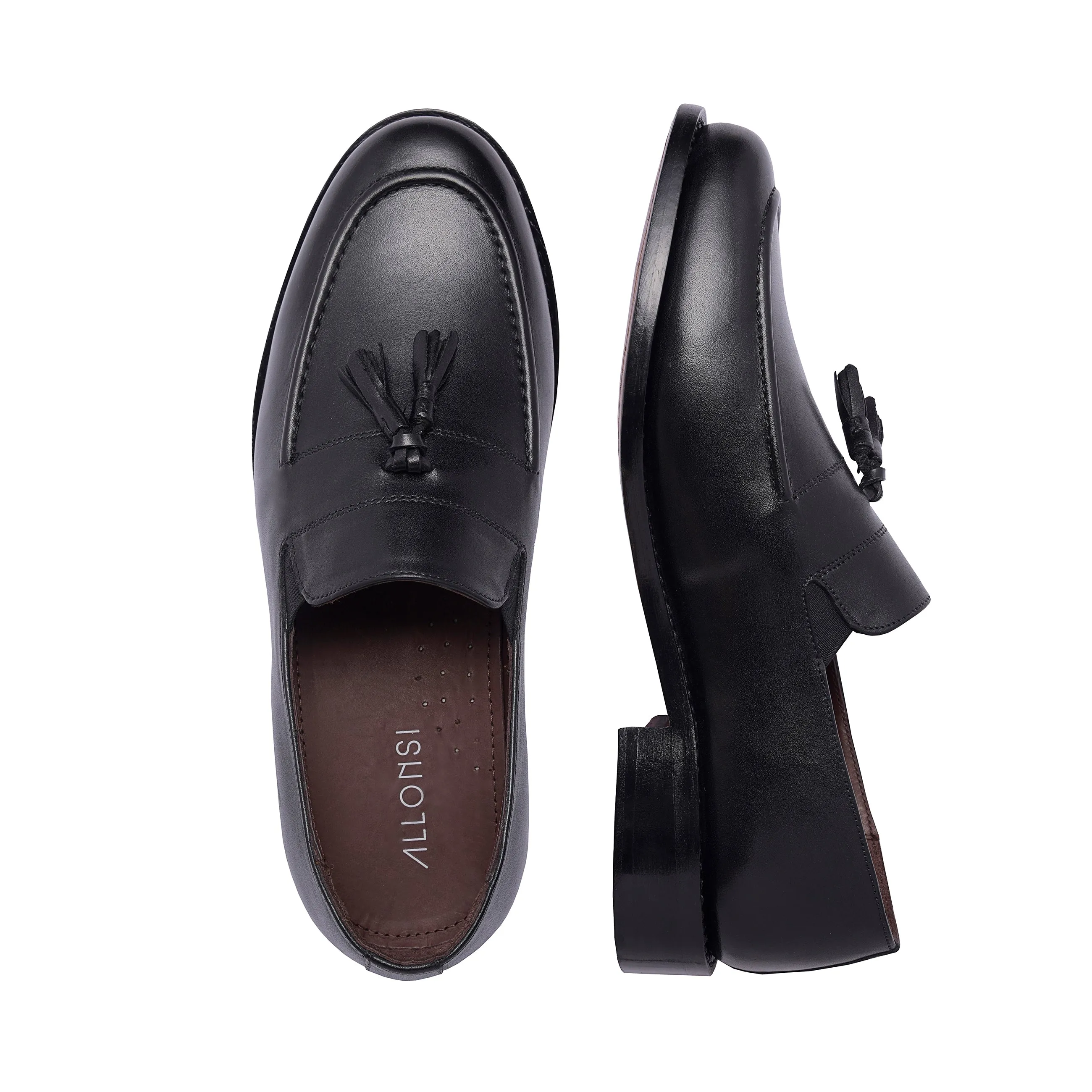 Jager Goodyear Welted Formal Tassel Penny Loafers sold by Allonsi product image thumbnail 3