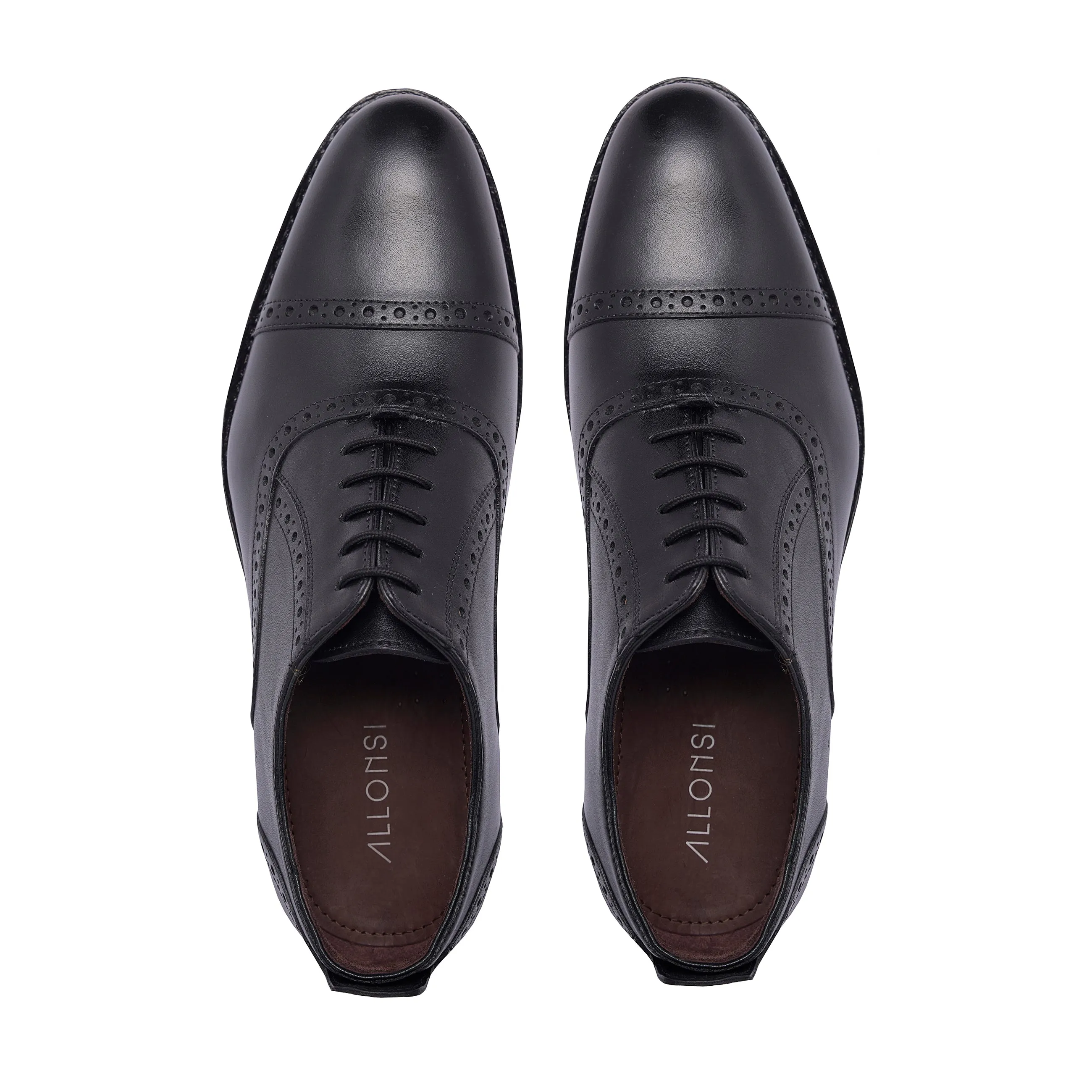 Galton Goodyear Welted Cap Toe Oxford Dress Shoes sold by Allonsi product image thumbnail 2