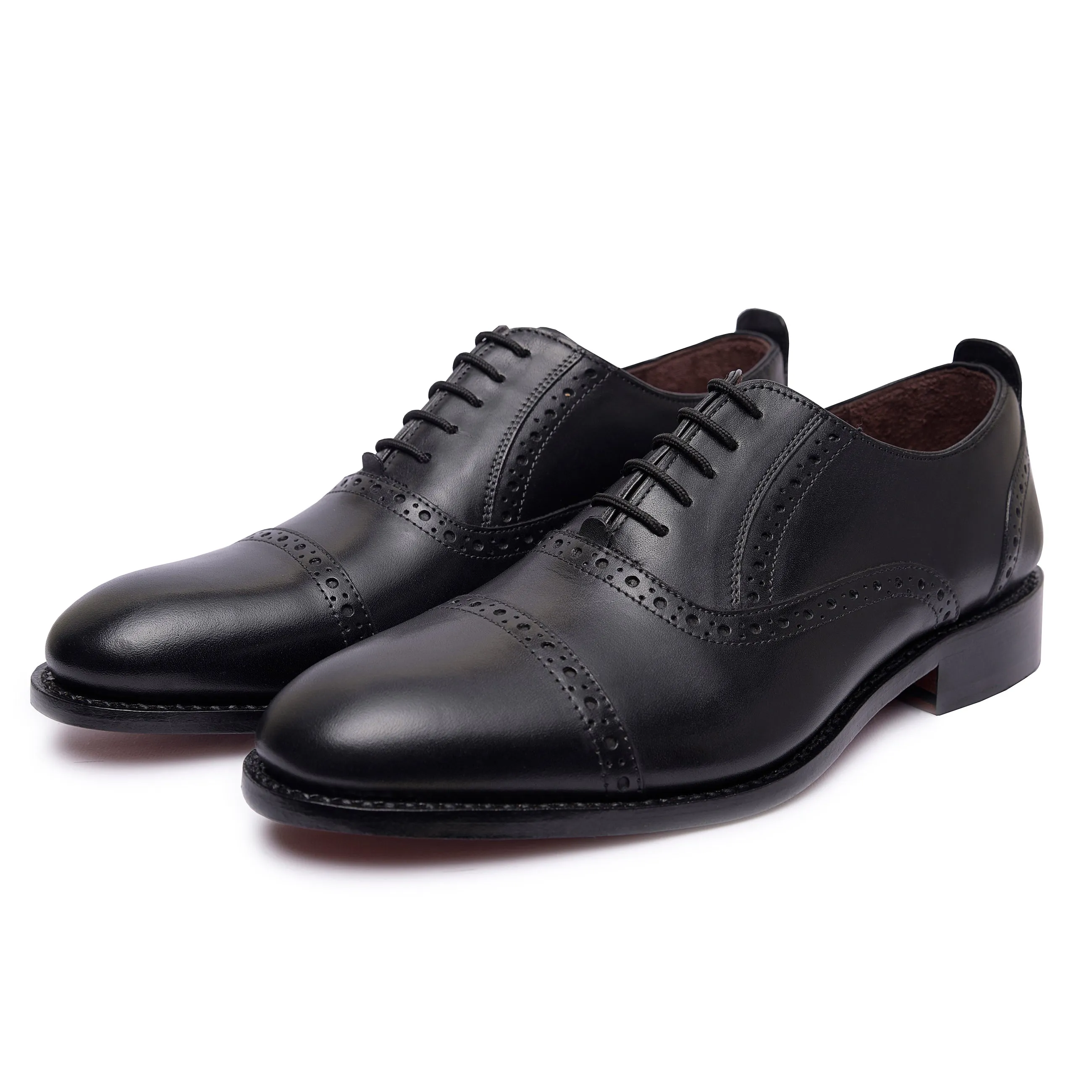 Galton Goodyear Welted Cap Toe Oxford Dress Shoes sold by Allonsi