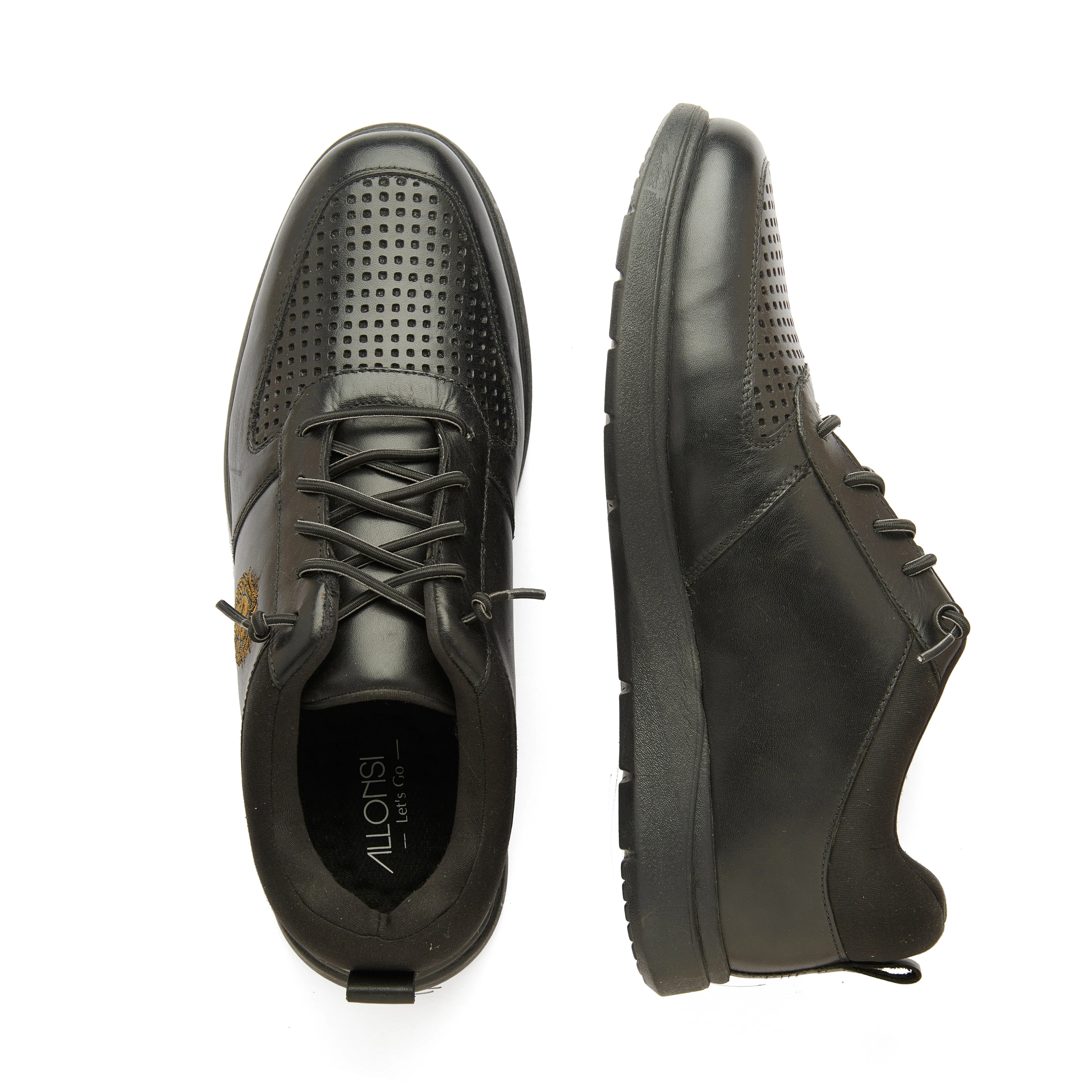 Trosten Men's Leather Sneakers sold by Allonsi product image thumbnail 3