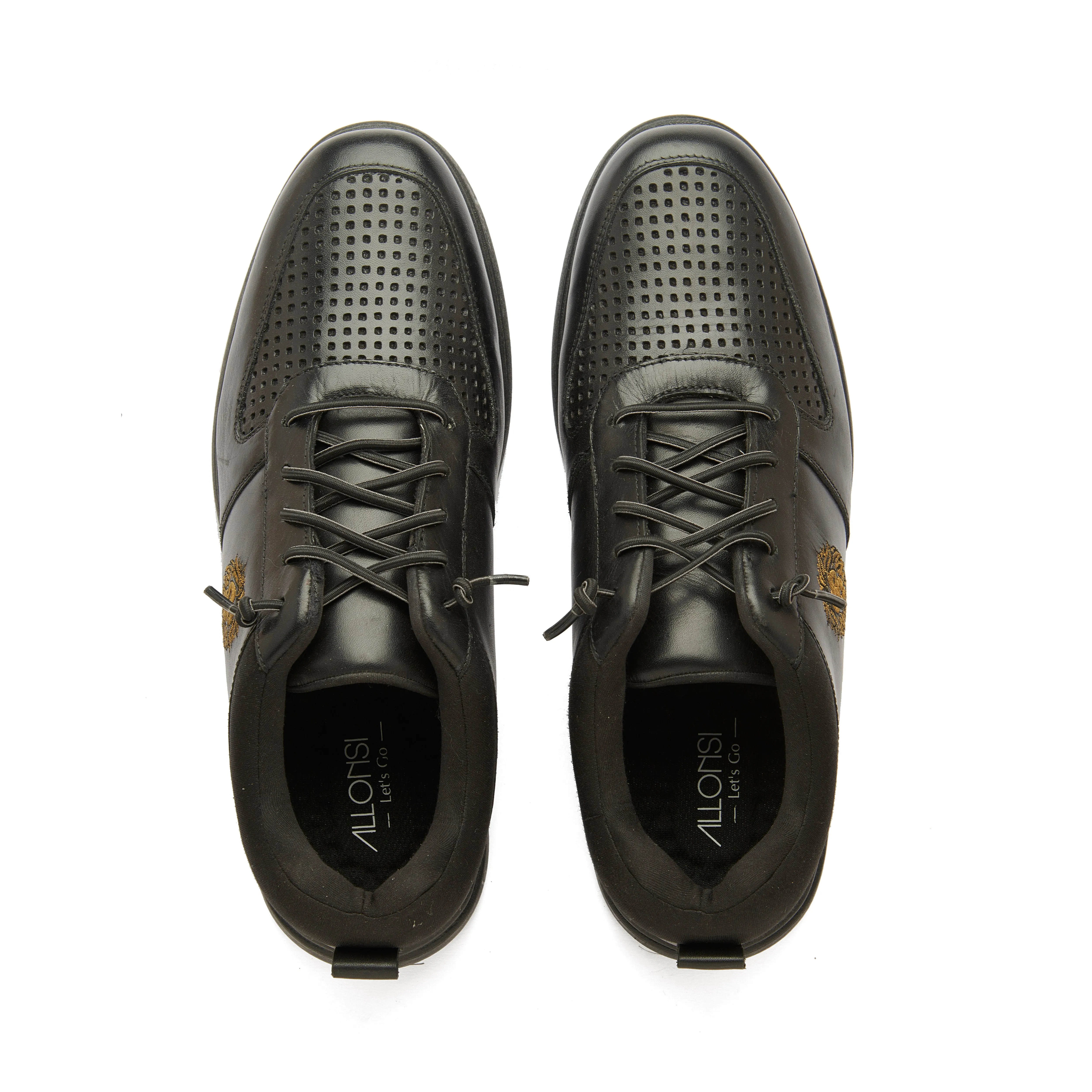 Trosten Men's Leather Sneakers sold by Allonsi product image thumbnail 2