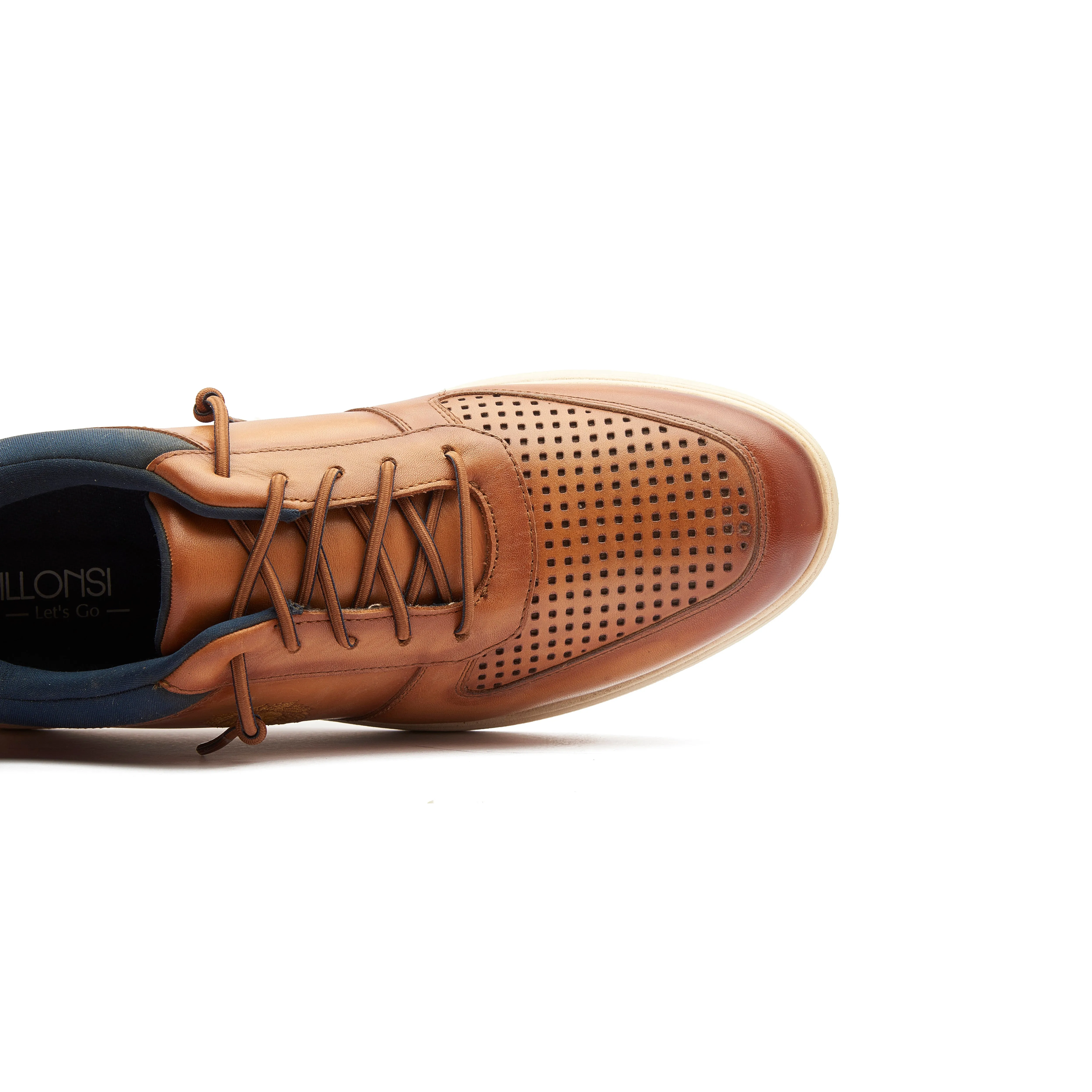 Kimochi Men's Leather Sneakers sold by Allonsi product image thumbnail 5