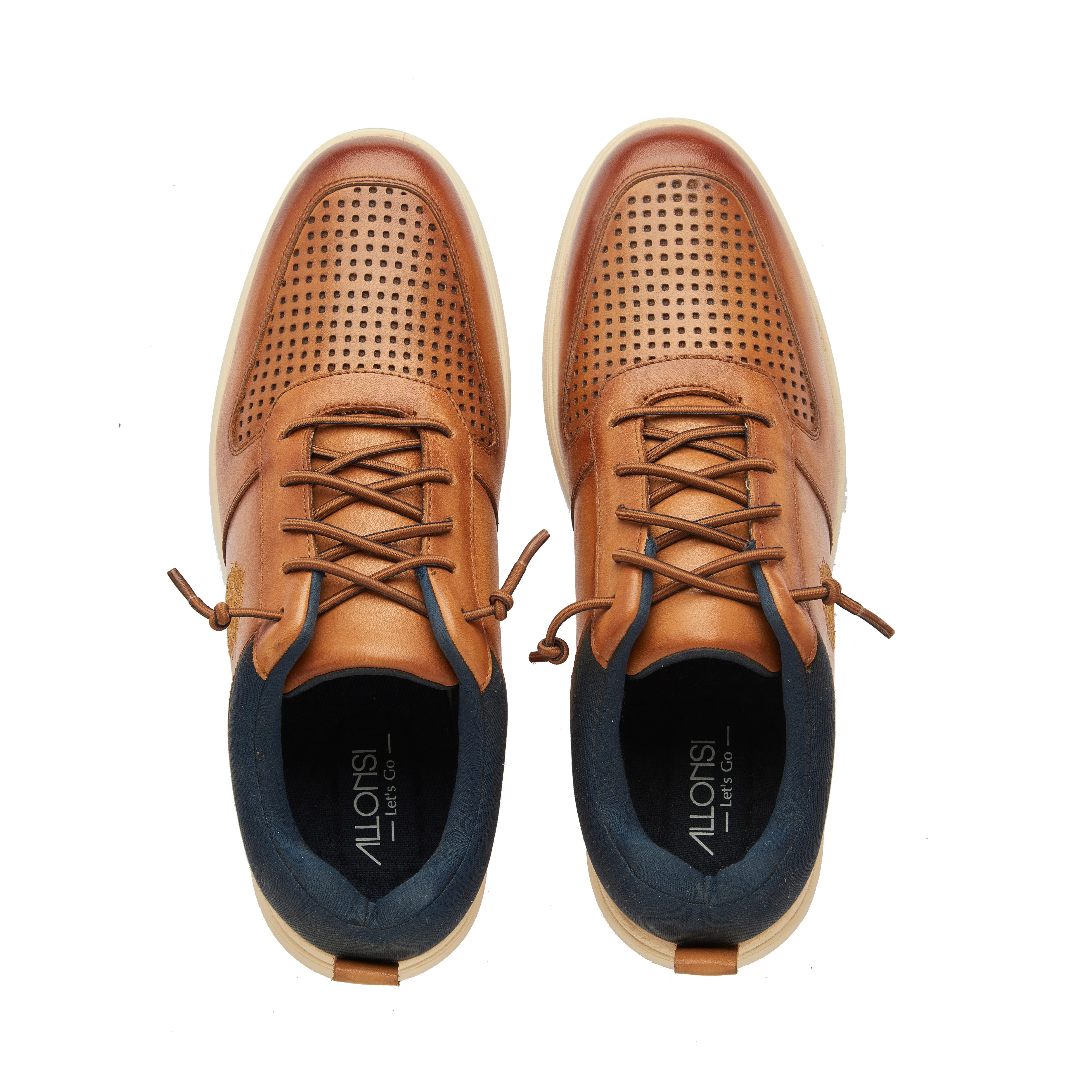 Kimochi Men's Leather Sneakers sold by Allonsi product image thumbnail 2