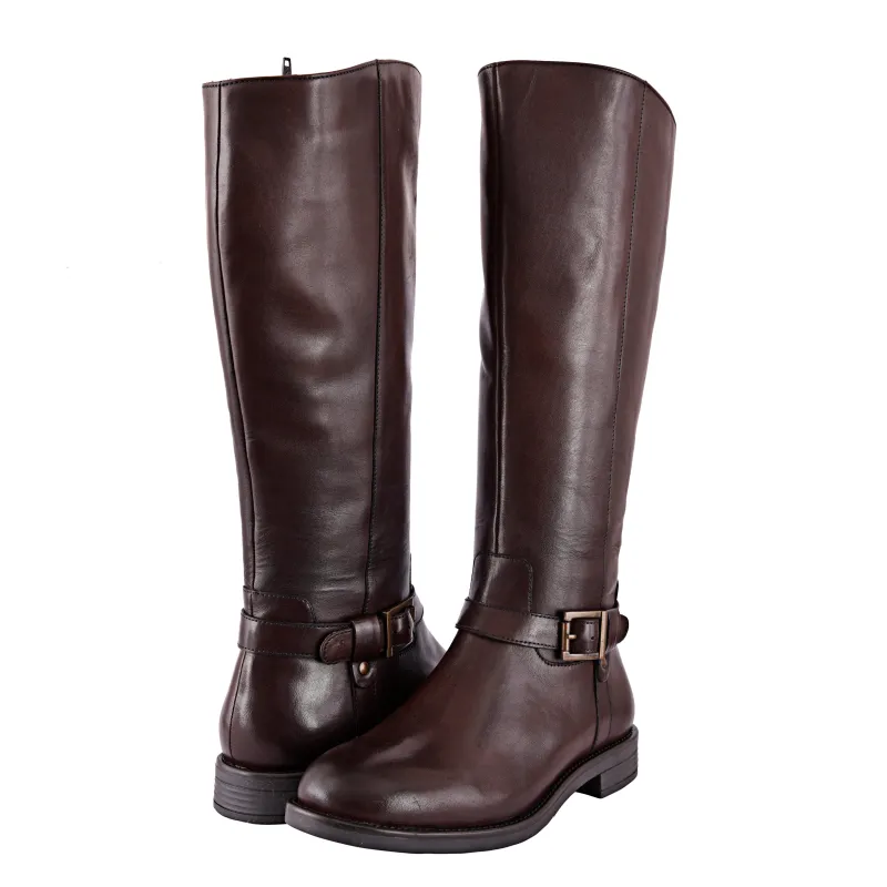 Aida Buckle Riding Boots made by Allonsi