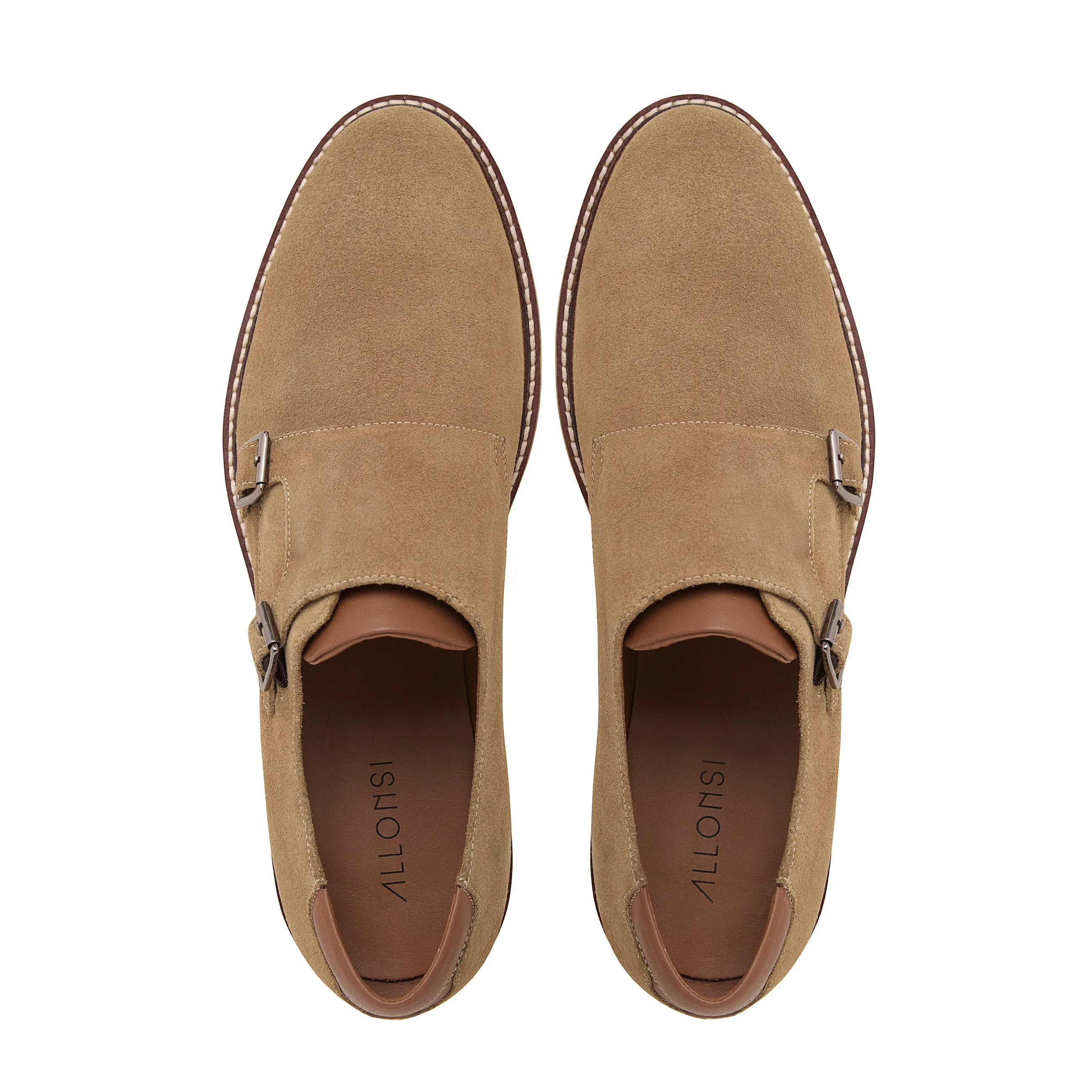 Neil Plain Toe Monk Strap Casual Shoes sold by Allonsi product image thumbnail 2