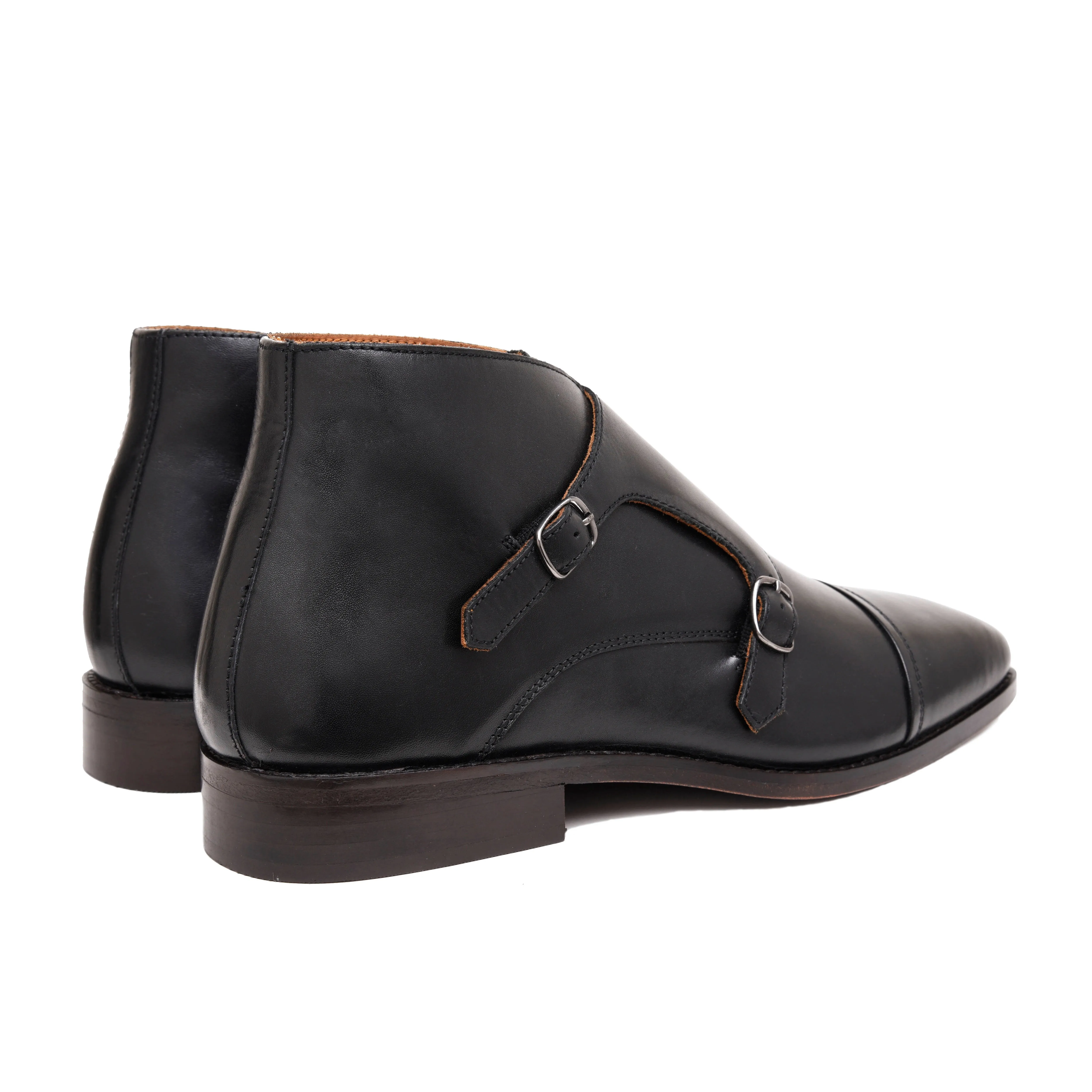 Corentin Cap Toe Monk Strap Dress Boots sold by Allonsi product image thumbnail 4