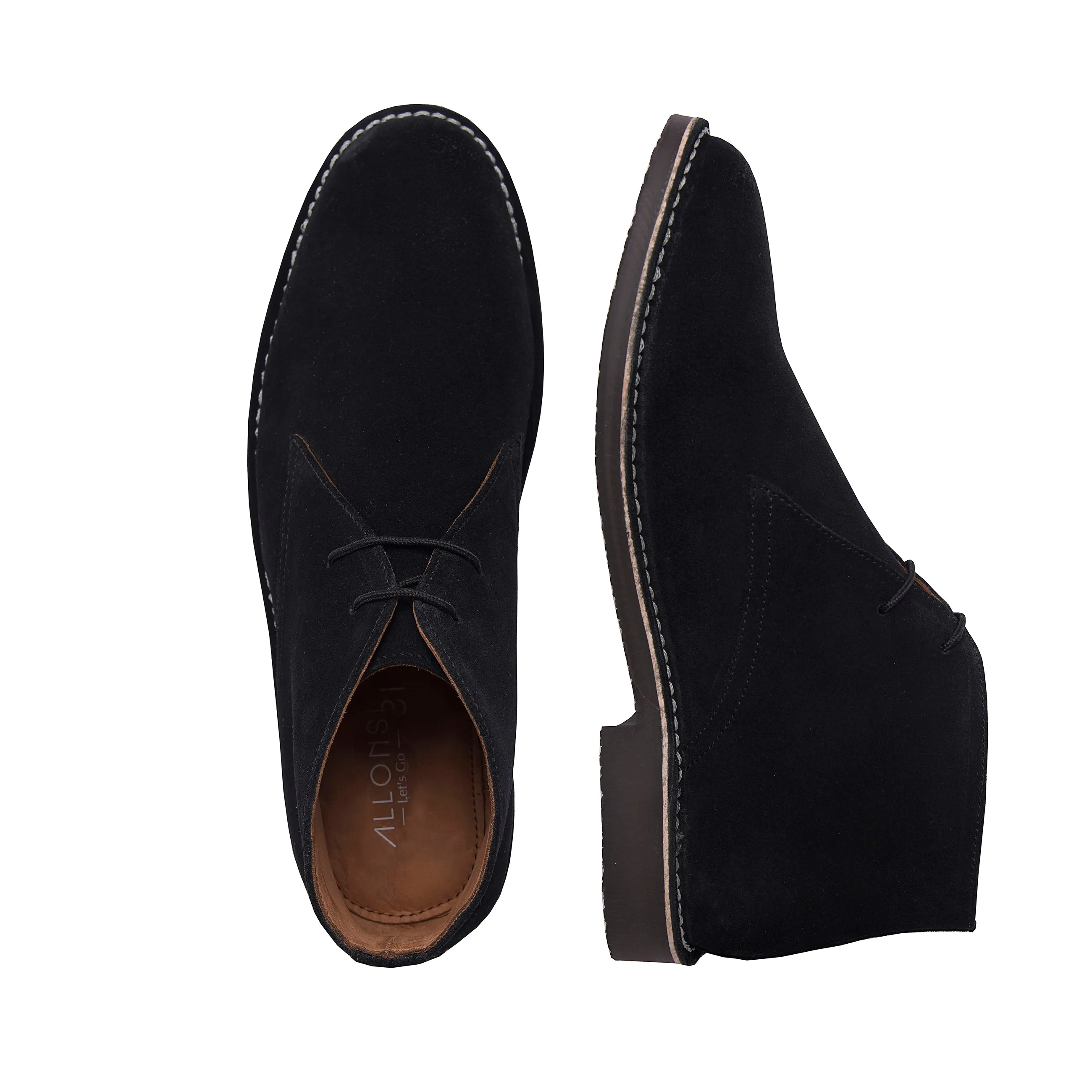 Lorenzo Suede Chukka Boots sold by Allonsi product image thumbnail 3