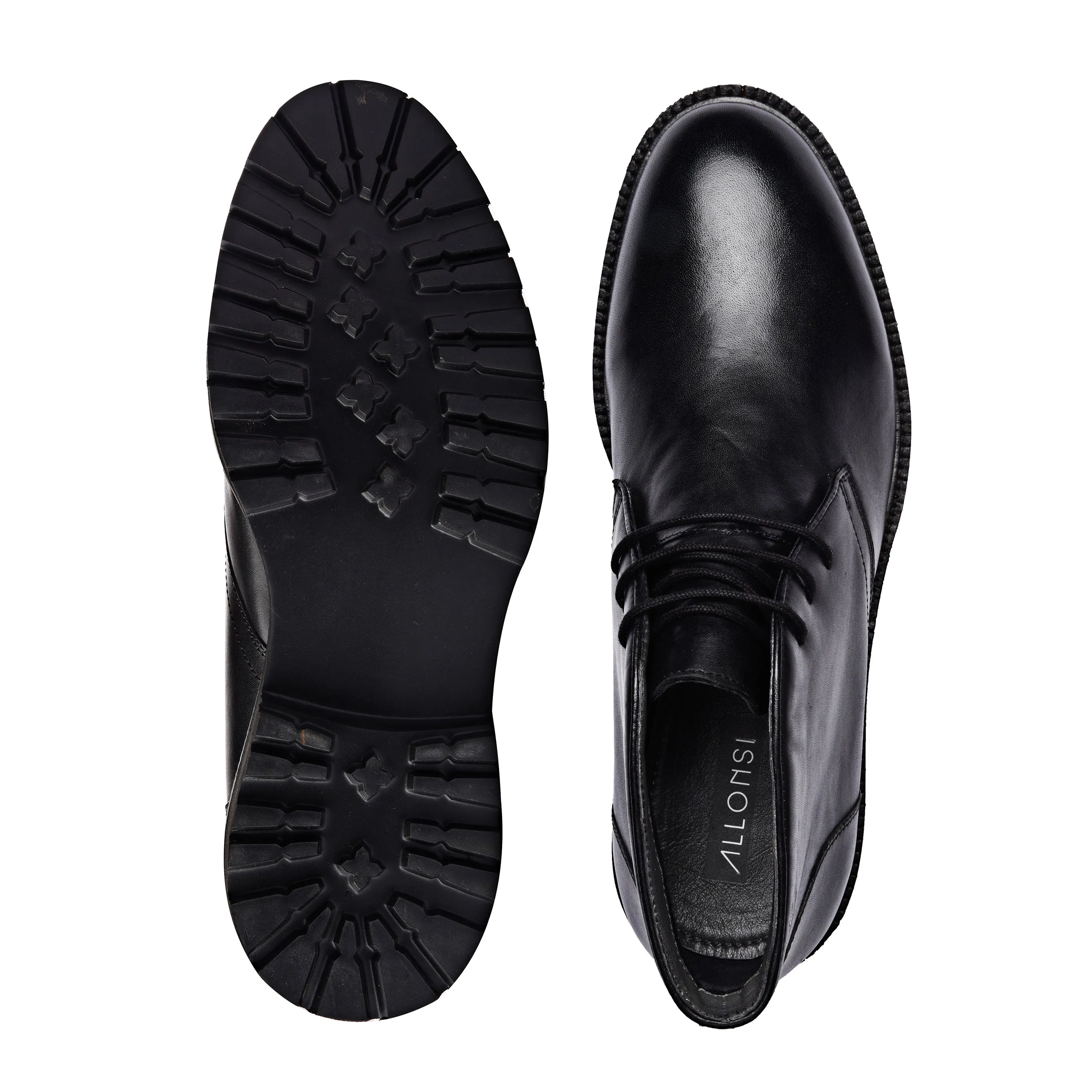 Acel Plain Toe Chukka Boots sold by Allonsi product image thumbnail 3