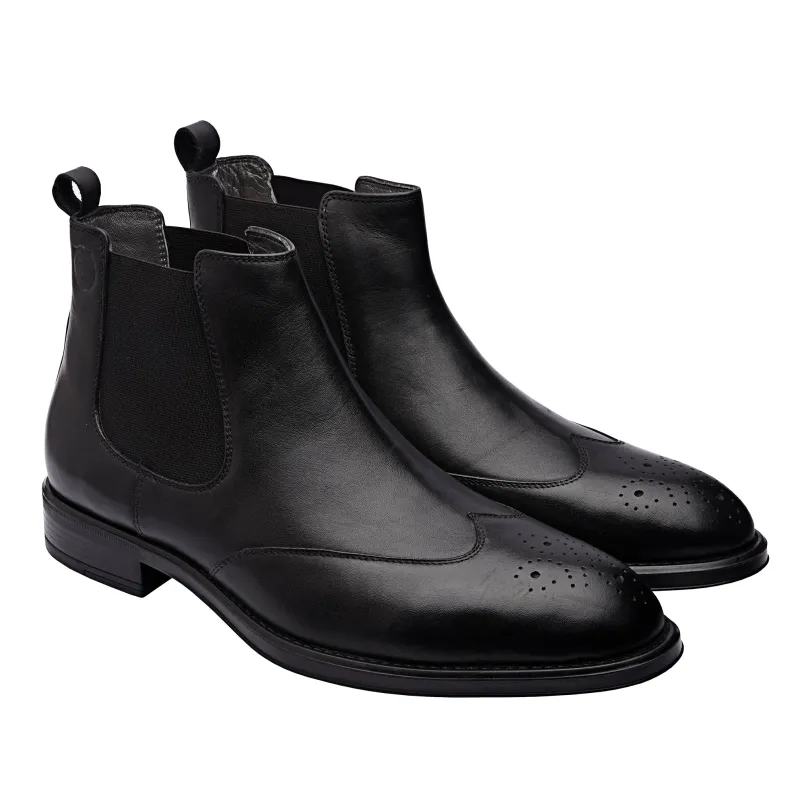 Gerard Wingtip Chelsea Boots made by Allonsi