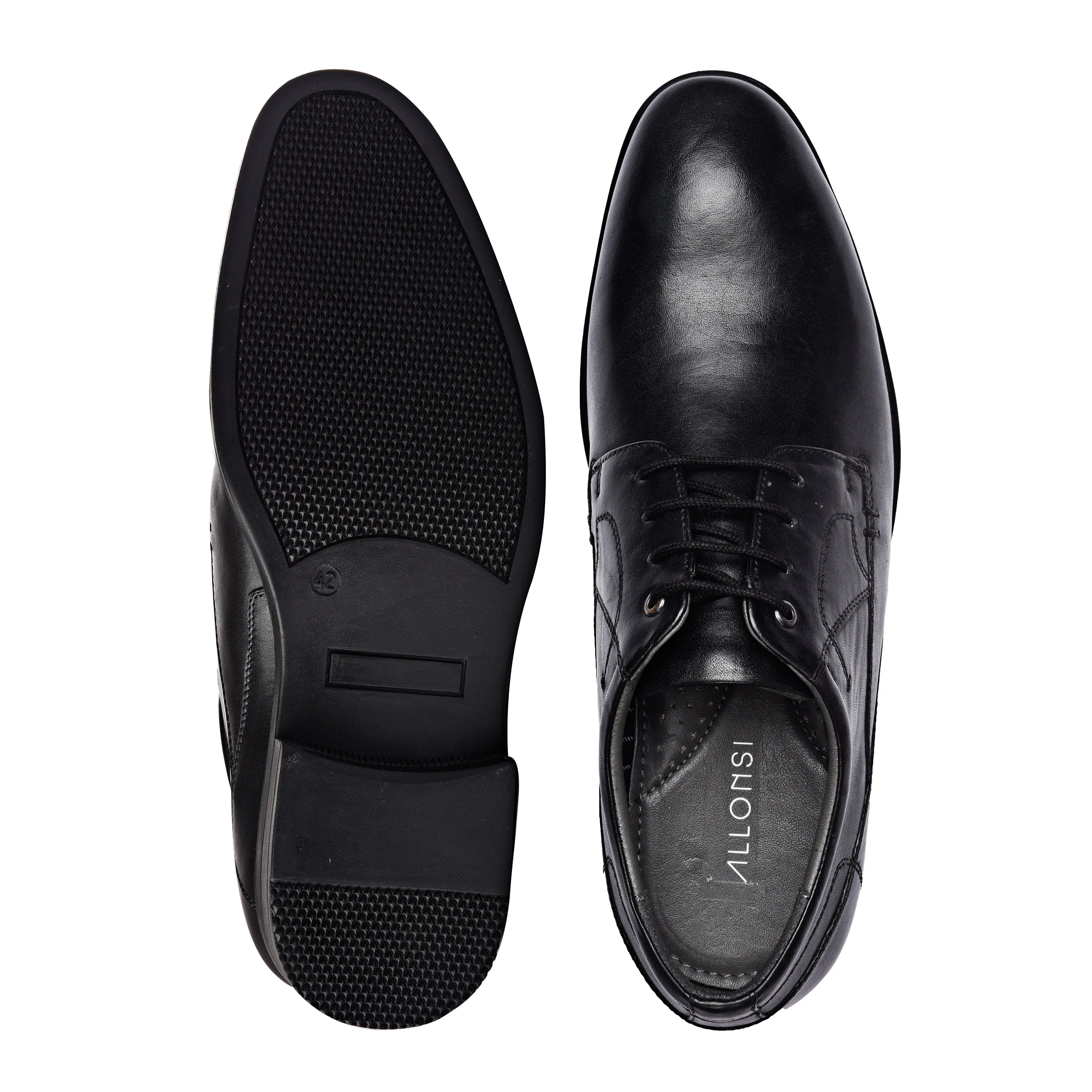 Leonard Plain Toe Oxford Dress Shoes sold by Allonsi product image thumbnail 3