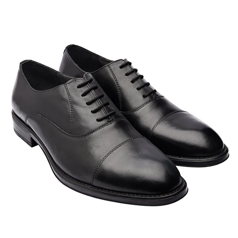 Eric Cap Toe Oxford Dress Shoes made by Allonsi