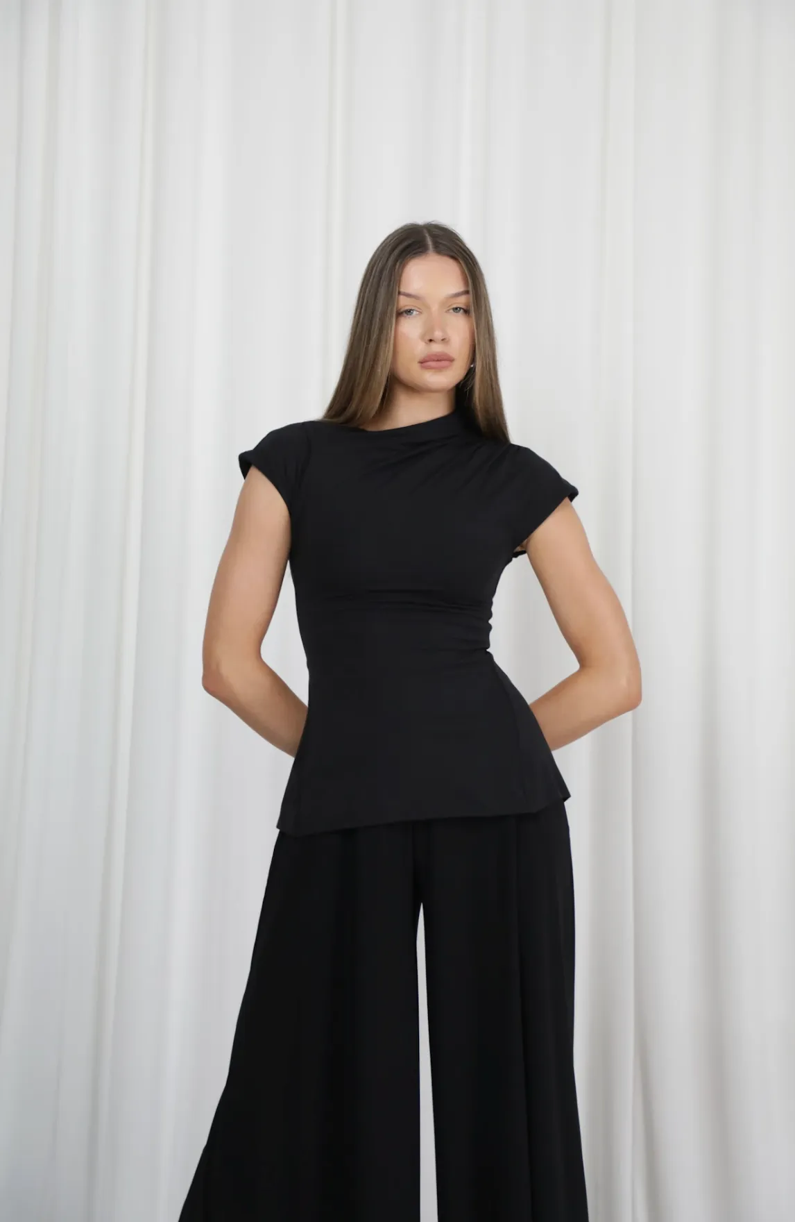Venus Short Sleeve Top sold by AYM Studio
