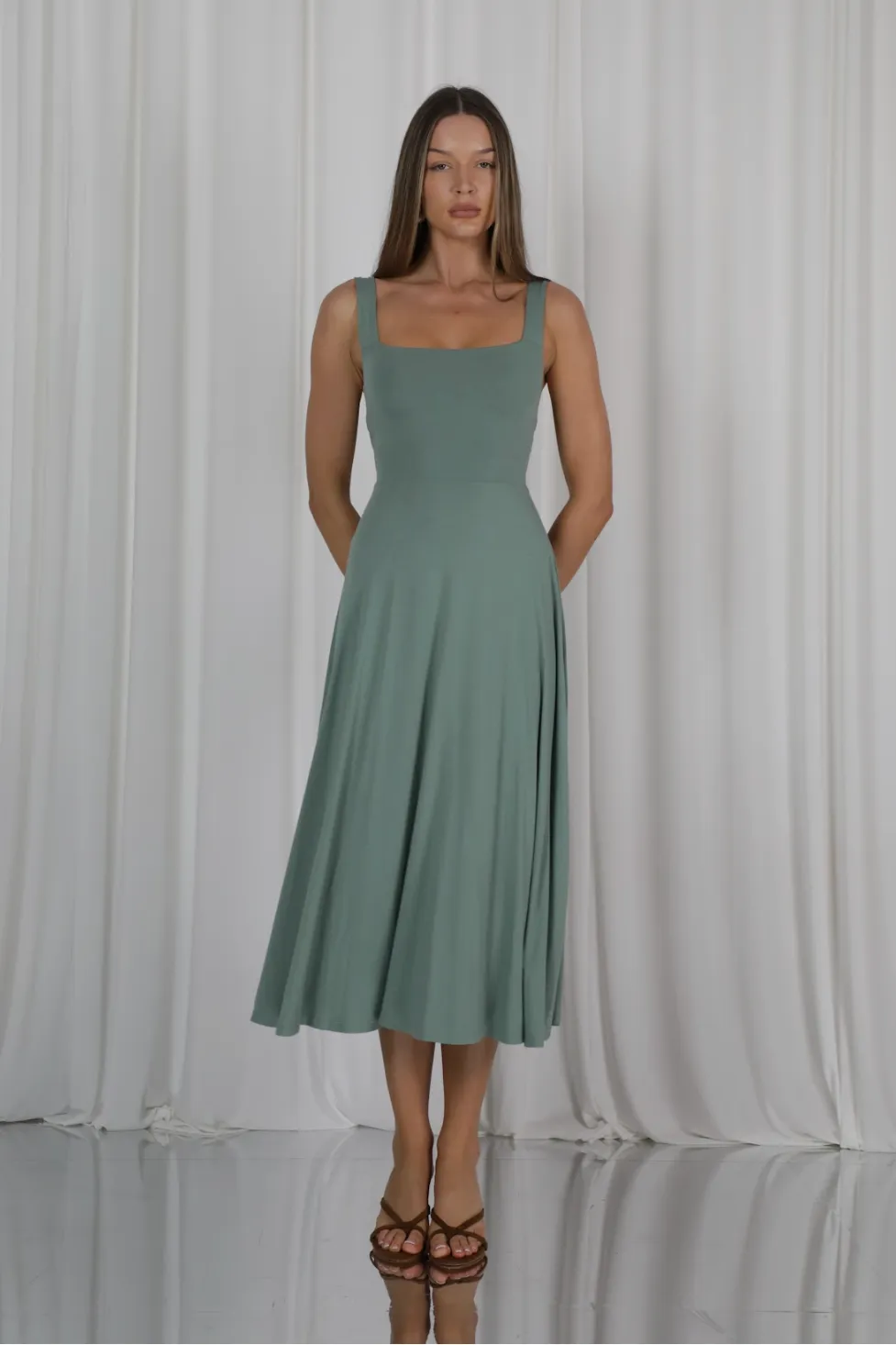 Audrey Midi Dress sold by AYM Studio product image thumbnail 5