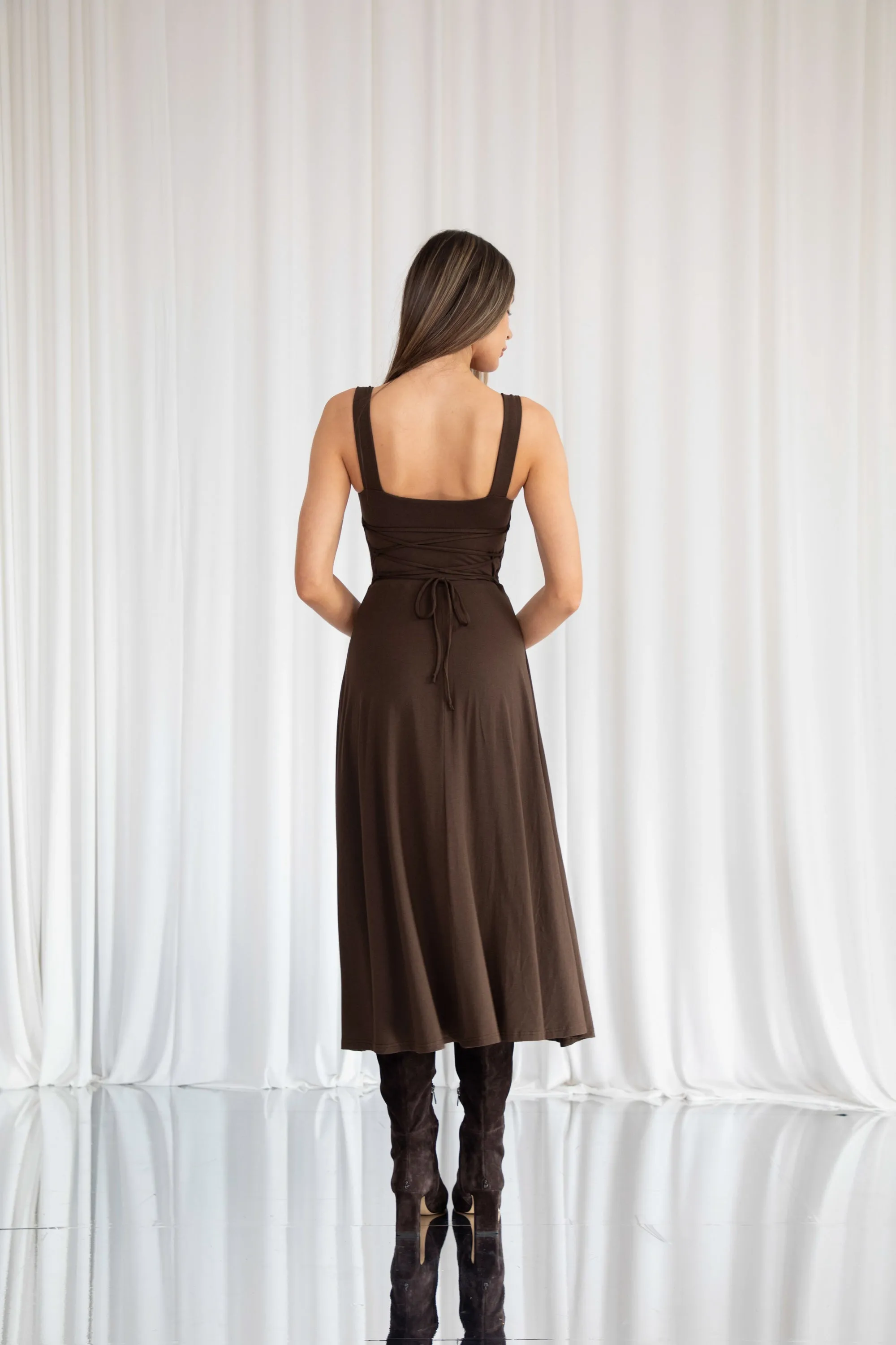 Audrey Midi Dress sold by AYM Studio product image thumbnail 3