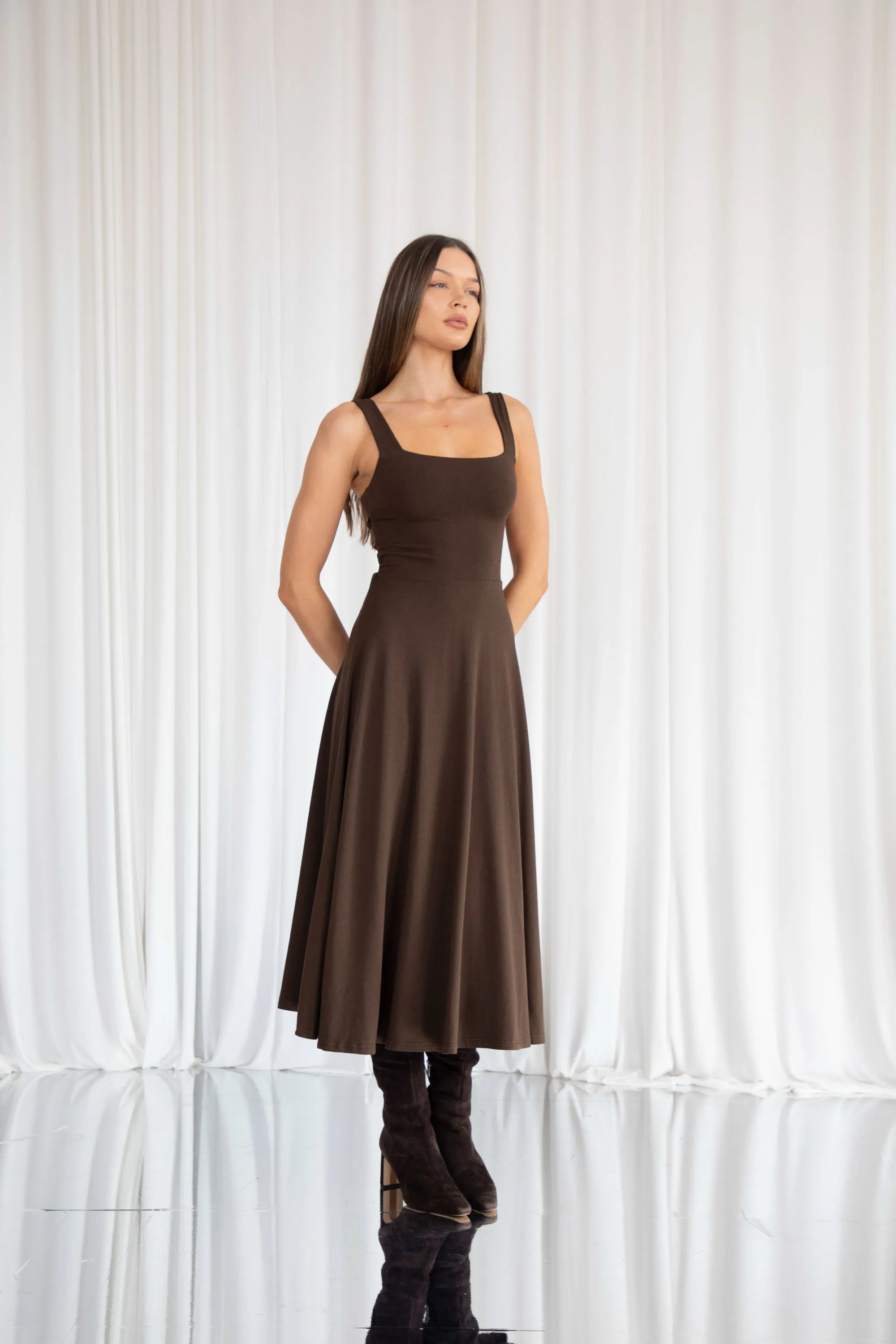 Audrey Midi Dress sold by AYM Studio product image thumbnail 4