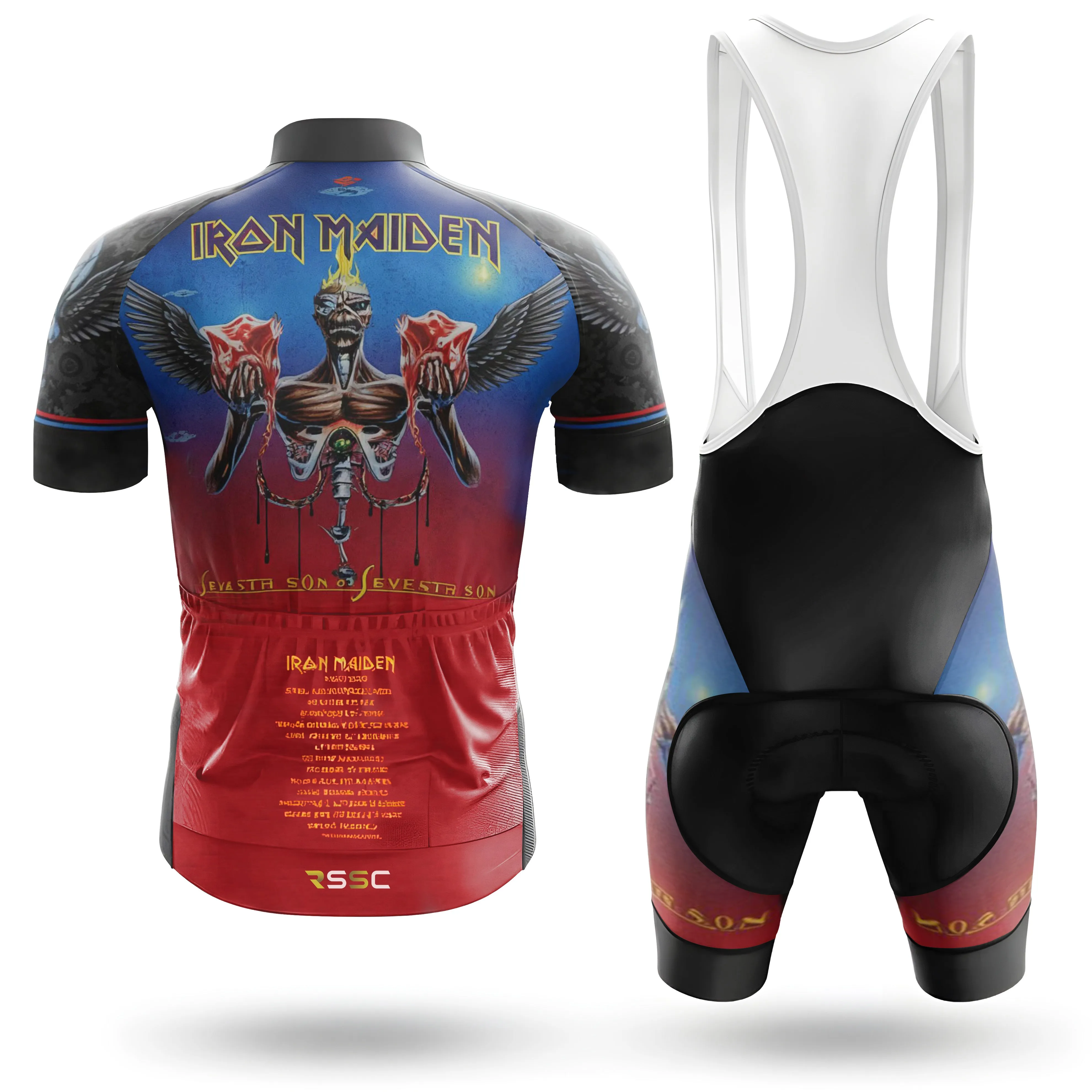 Iron Maiden: Seventh son of a seventh son Men's Cycling Kit sold by RSSC Sports product image thumbnail 2