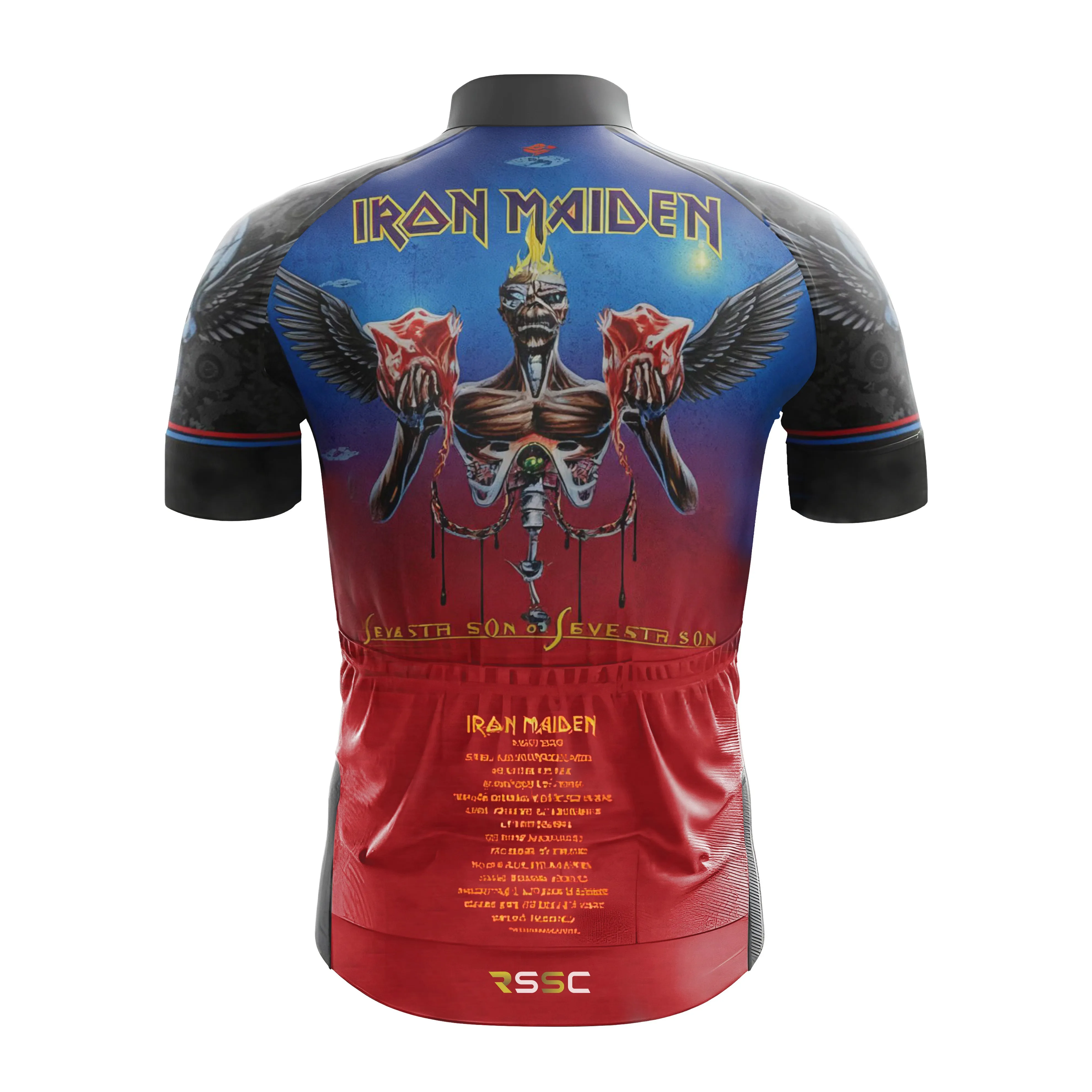 Iron Maiden: Seventh son of a seventh son Men's Cycling Kit sold by RSSC Sports product image thumbnail 4