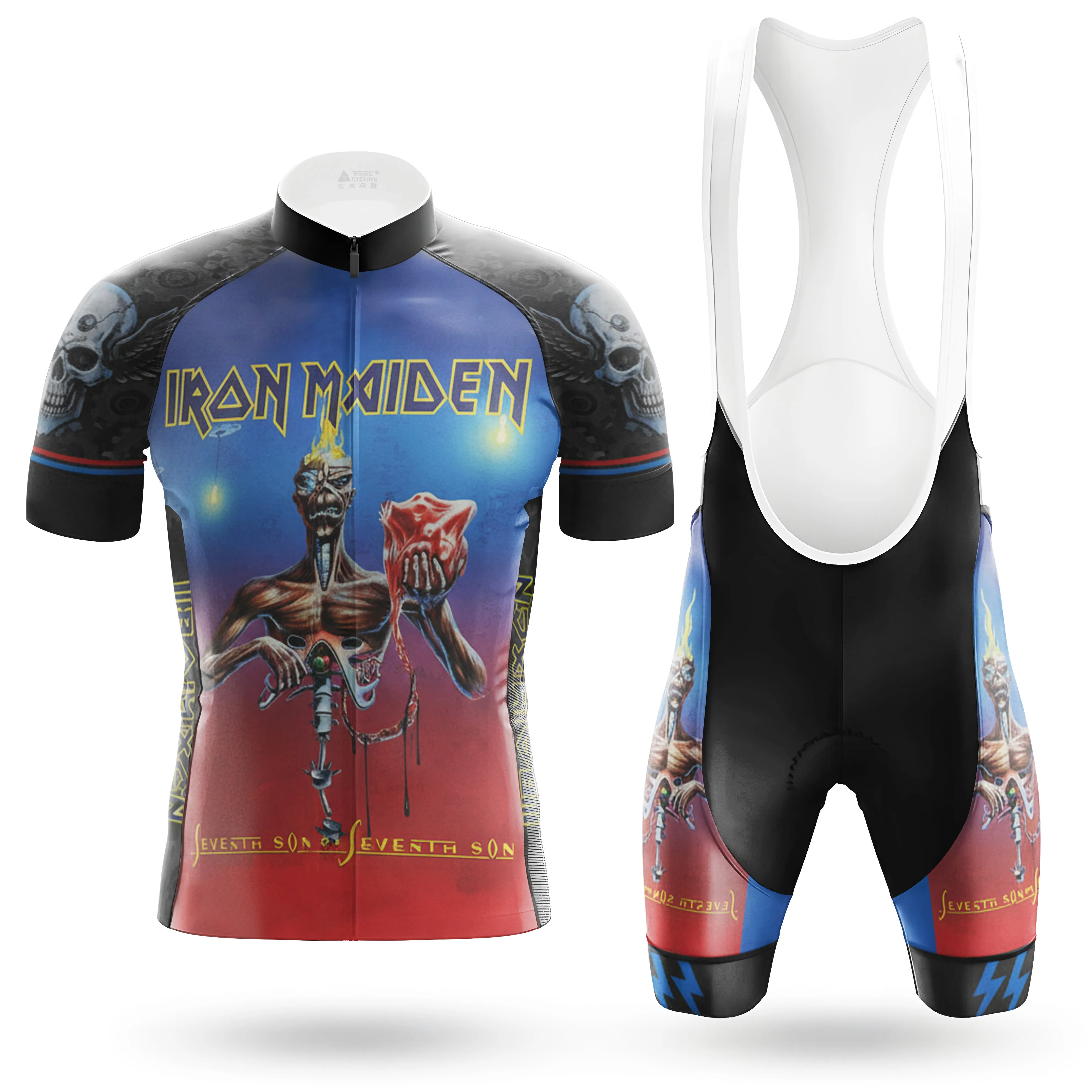 Iron Maiden: Seventh son of a seventh son Men's Cycling Kit sold by RSSC Sports