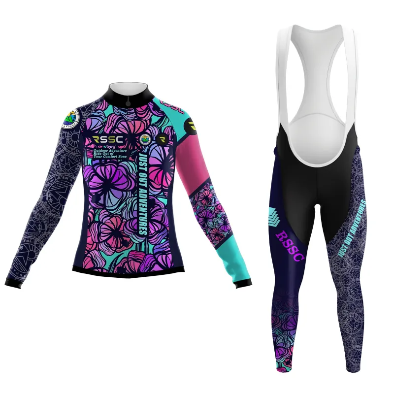 JUST OUT ADVENTURES Women's Long Sleeve Cycling Kit sold by RSSC Sports