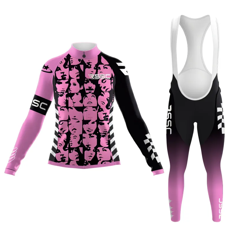 A thousand faces Women's Long Sleeve Cycling Kit sold by RSSC Sports