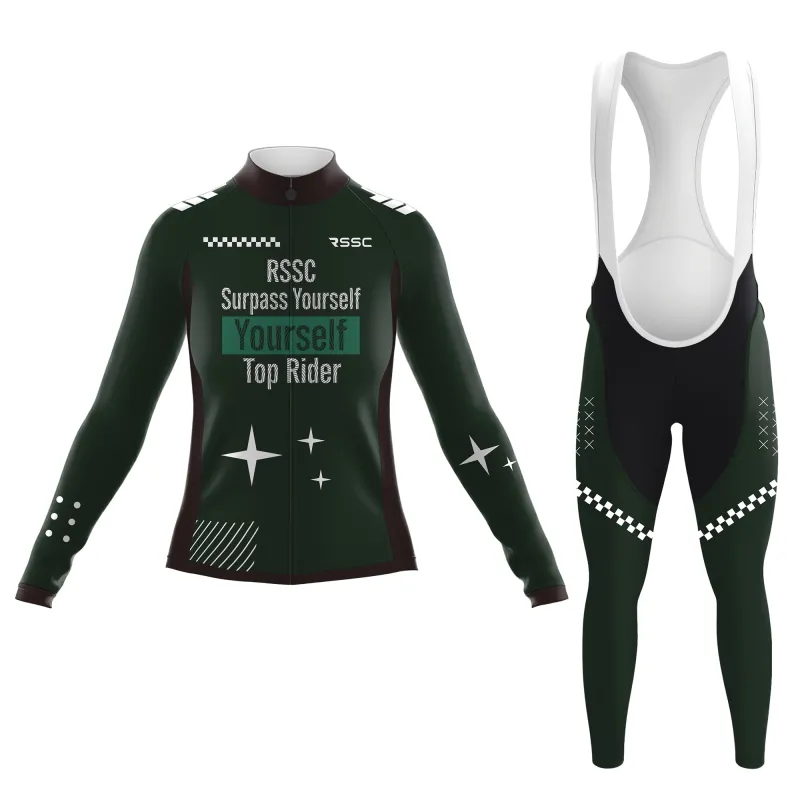 Surpass Yourself Women's Long Sleeve Cycling Kit sold by RSSC Sports