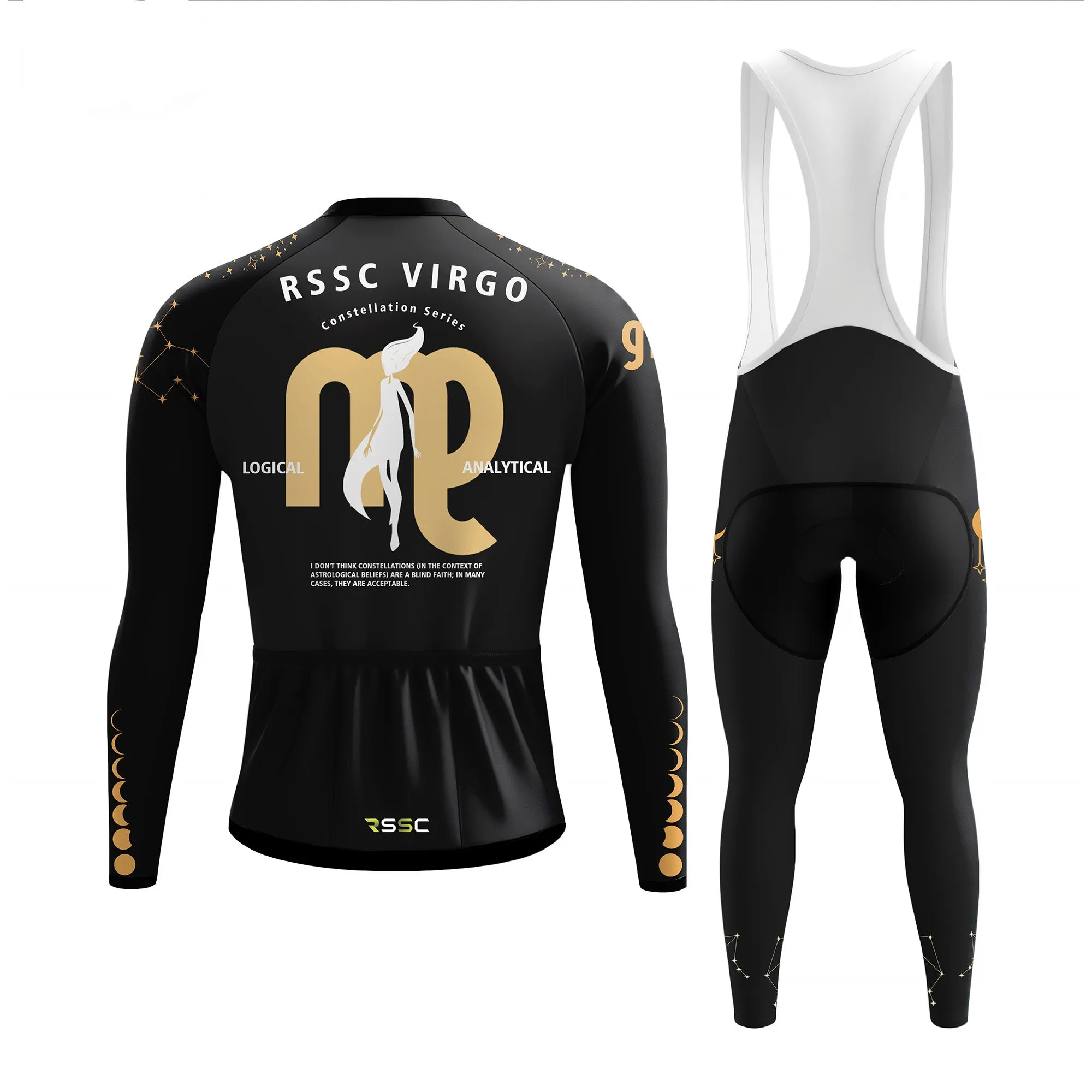 Virgo Men's Long Sleeve Cycling Kit sold by RSSC Sports product image thumbnail 2