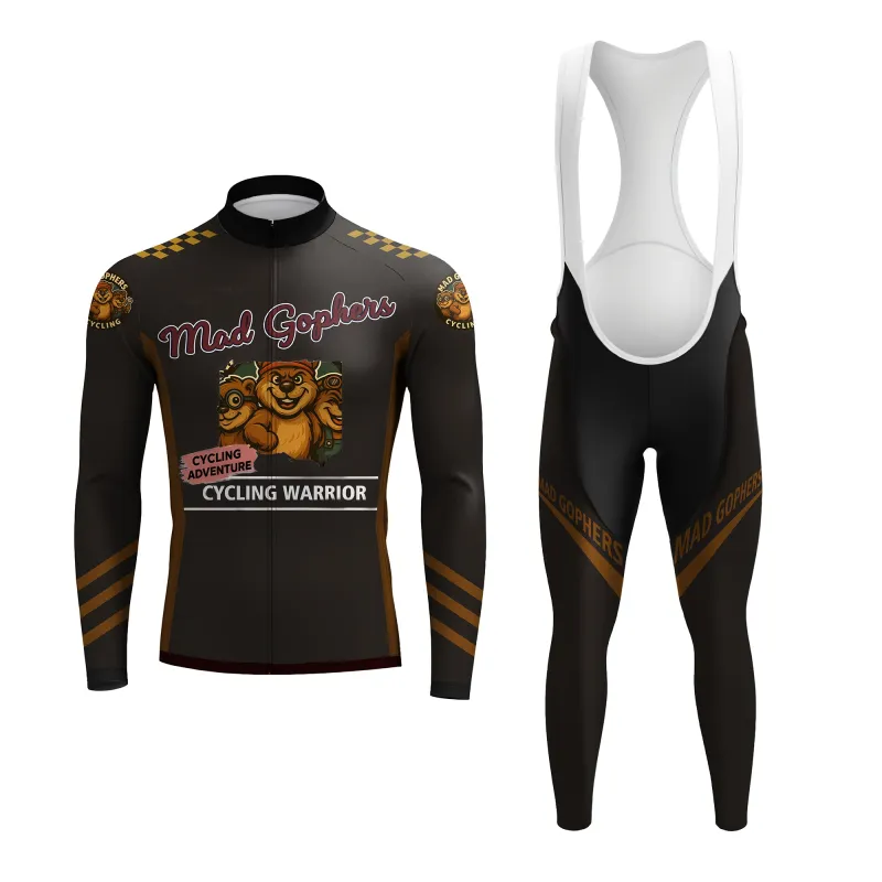 Mad Gophers Men's Long Sleeve Cycling Kit sold by RSSC Sports