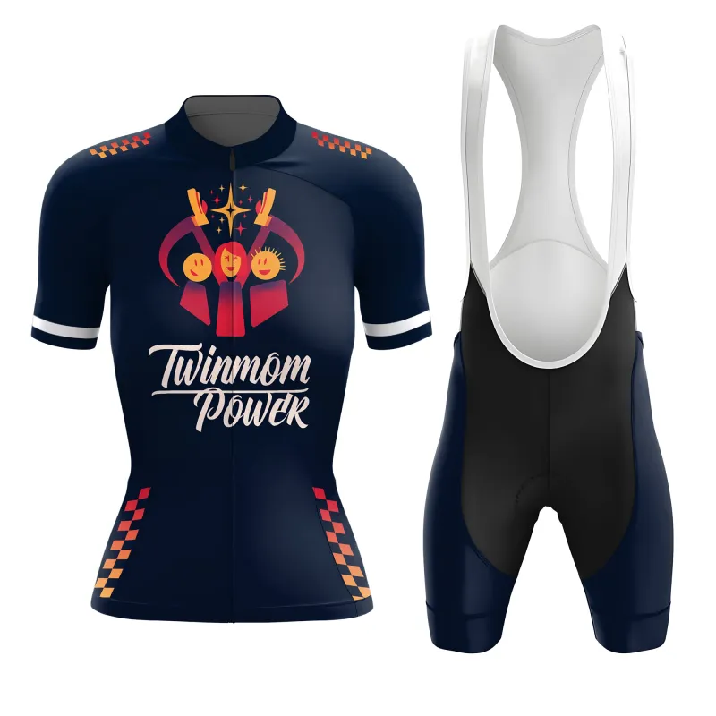TWINMOM POWER Women's Short Sleeve Cycling Kit sold by RSSC Sports