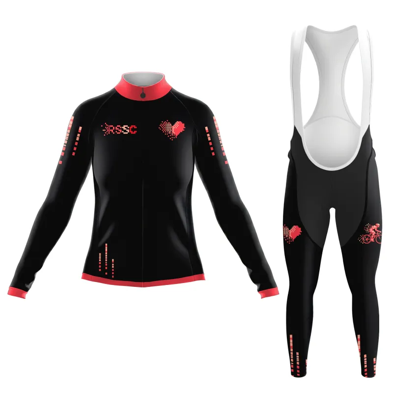 Heartfelt Cycling Women's Long Sleeve Cycling Kit sold by RSSC Sports