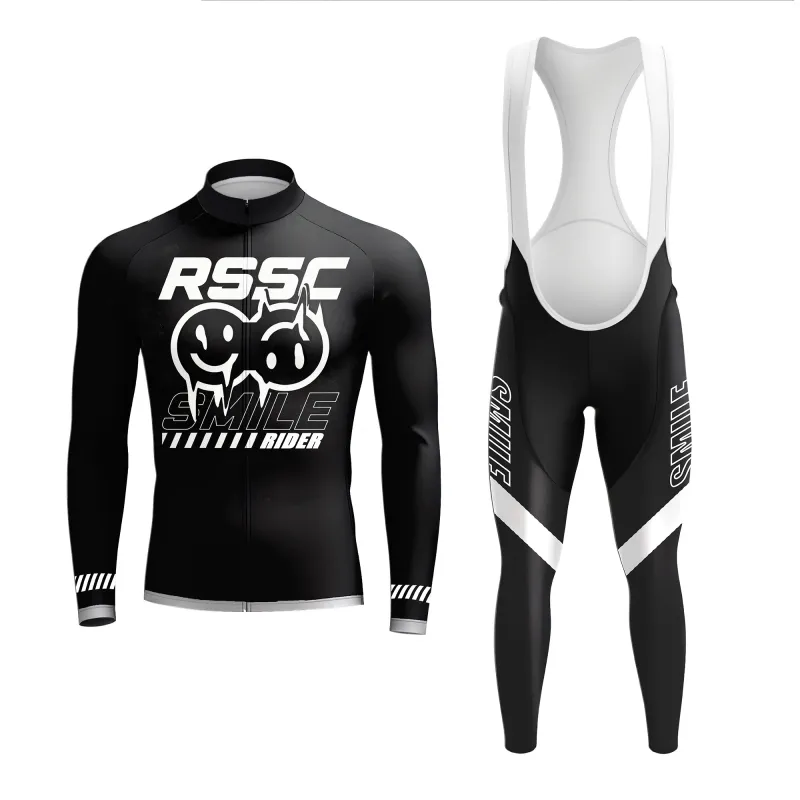 Smile Ride Men's Long Sleeve Cycling Kit sold by RSSC Sports