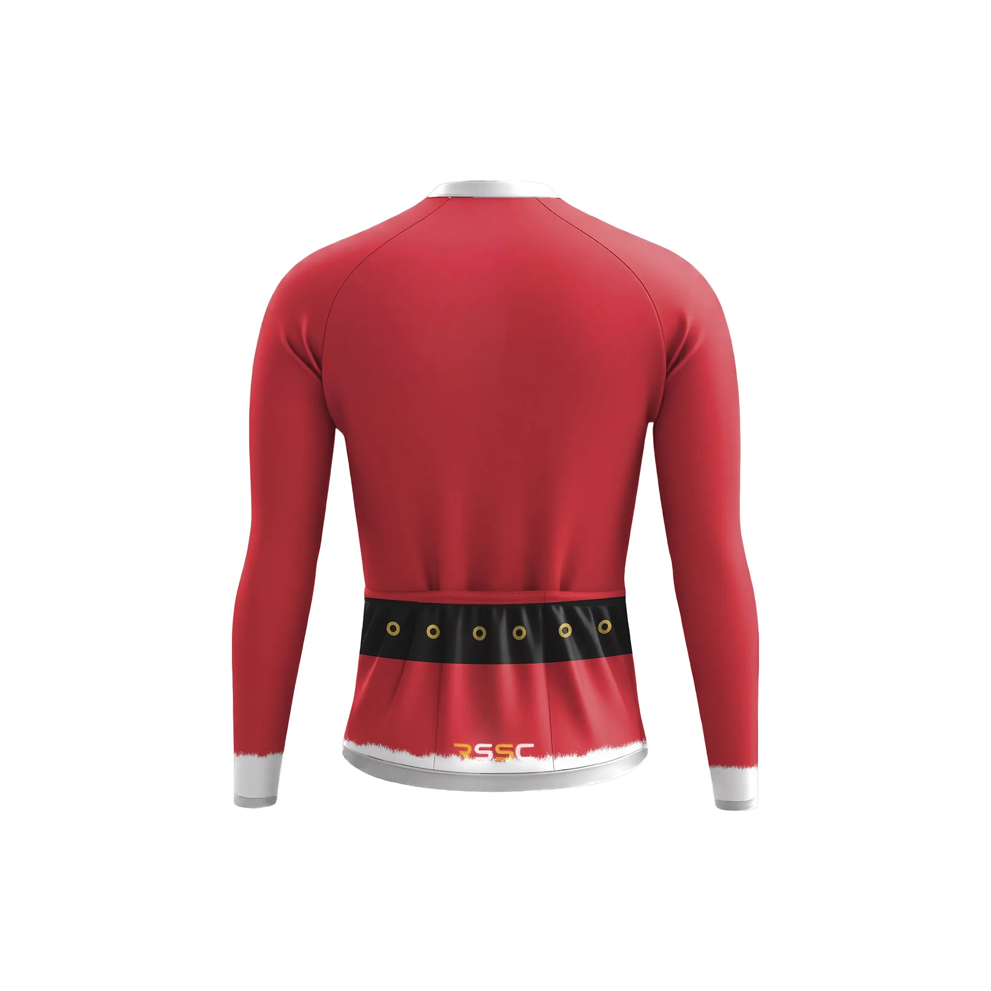 Santa Claus costume Men's Long Sleeve Cycling Kit sold by RSSC Sports product image thumbnail 4