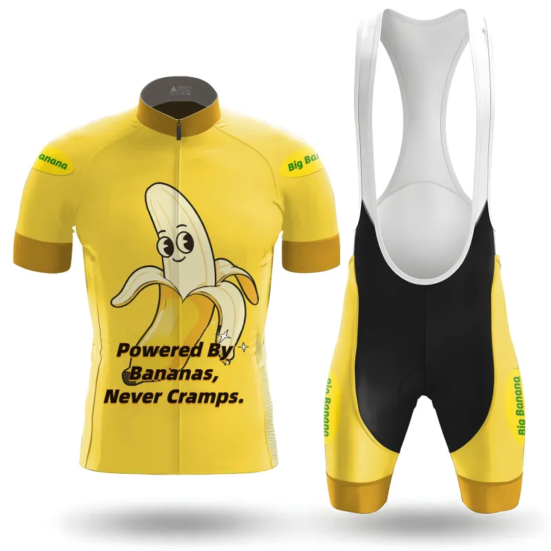 Super big banana Men's Short Sleeve Cycling Kit made by RSSC Sports