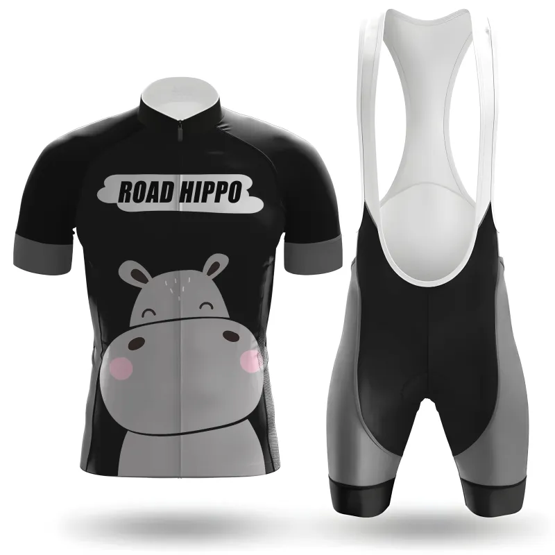 Cute hippopotamus Men's Cycling Kit made by RSSC Sports