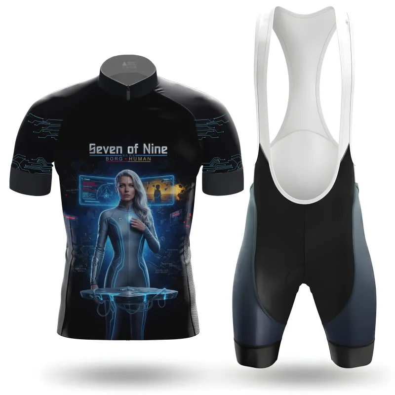 Seven of Nine Men's Cycling Kit made by RSSC Sports