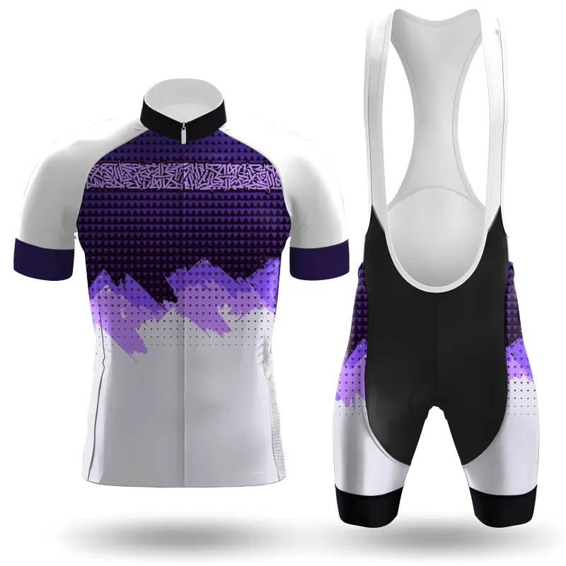 Amethyst Peak Men's Cycling Kit made by RSSC Sports