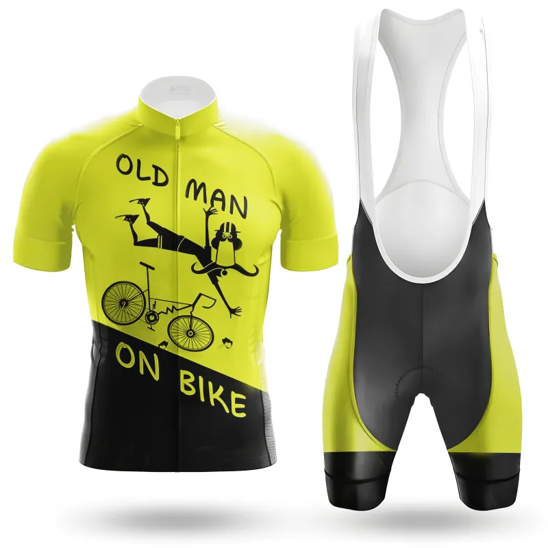 Old Man On Bike Men's Cycling Kit sold by RSSC Sports